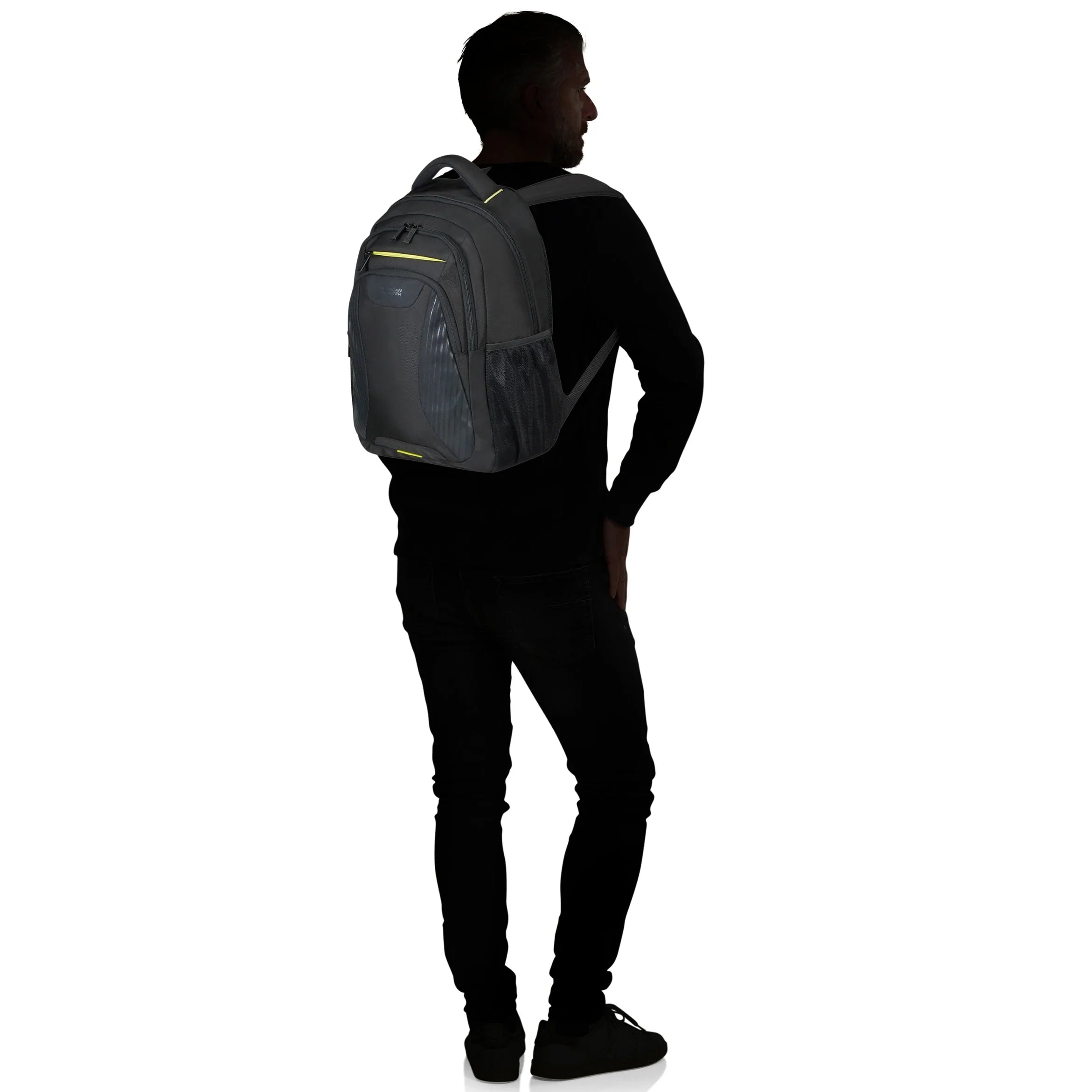 American Tourister At Work Laptop Rucksack Eco Print 52 cm - Bass Black