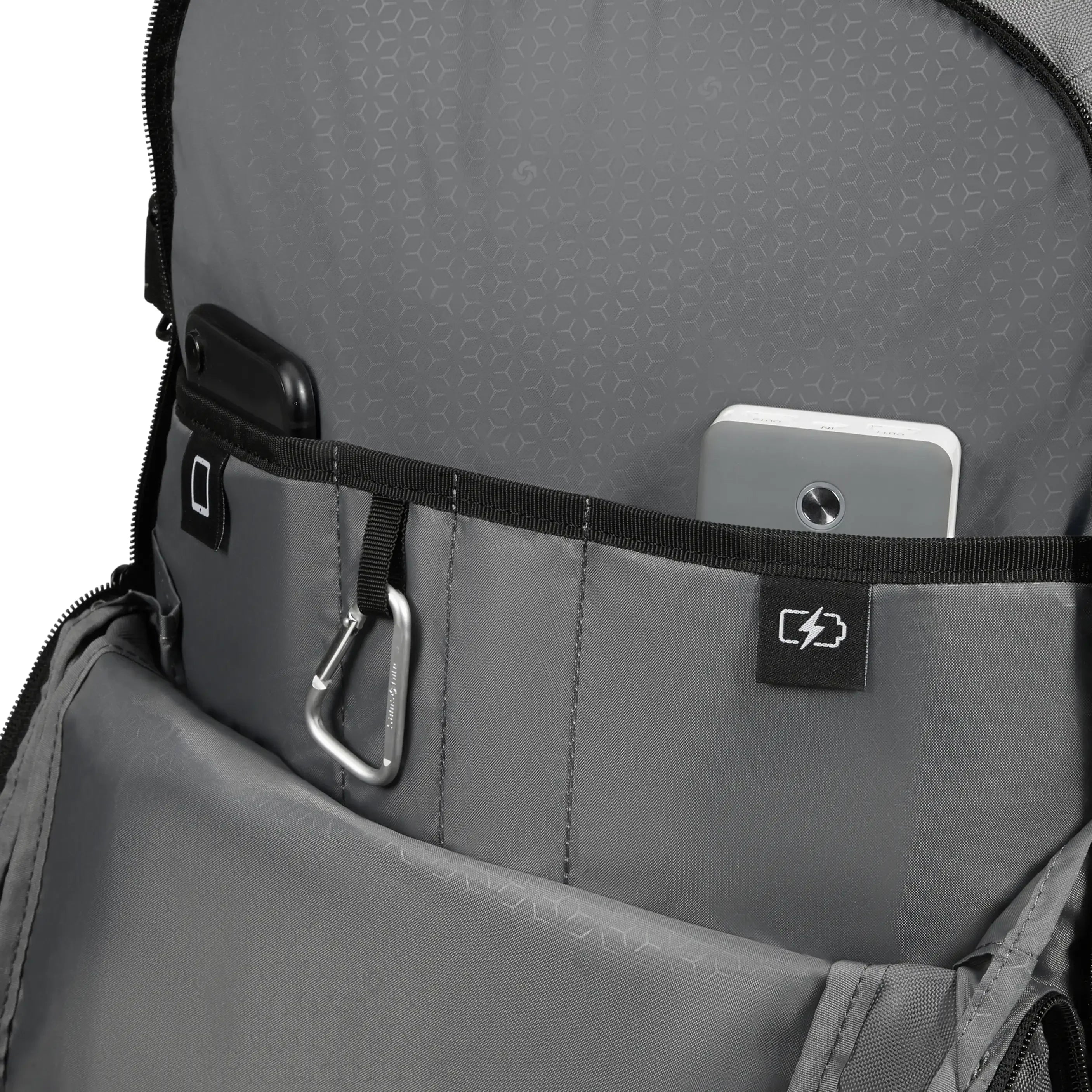 Samsonite Roader laptop backpack with wheels 55 cm - deep black