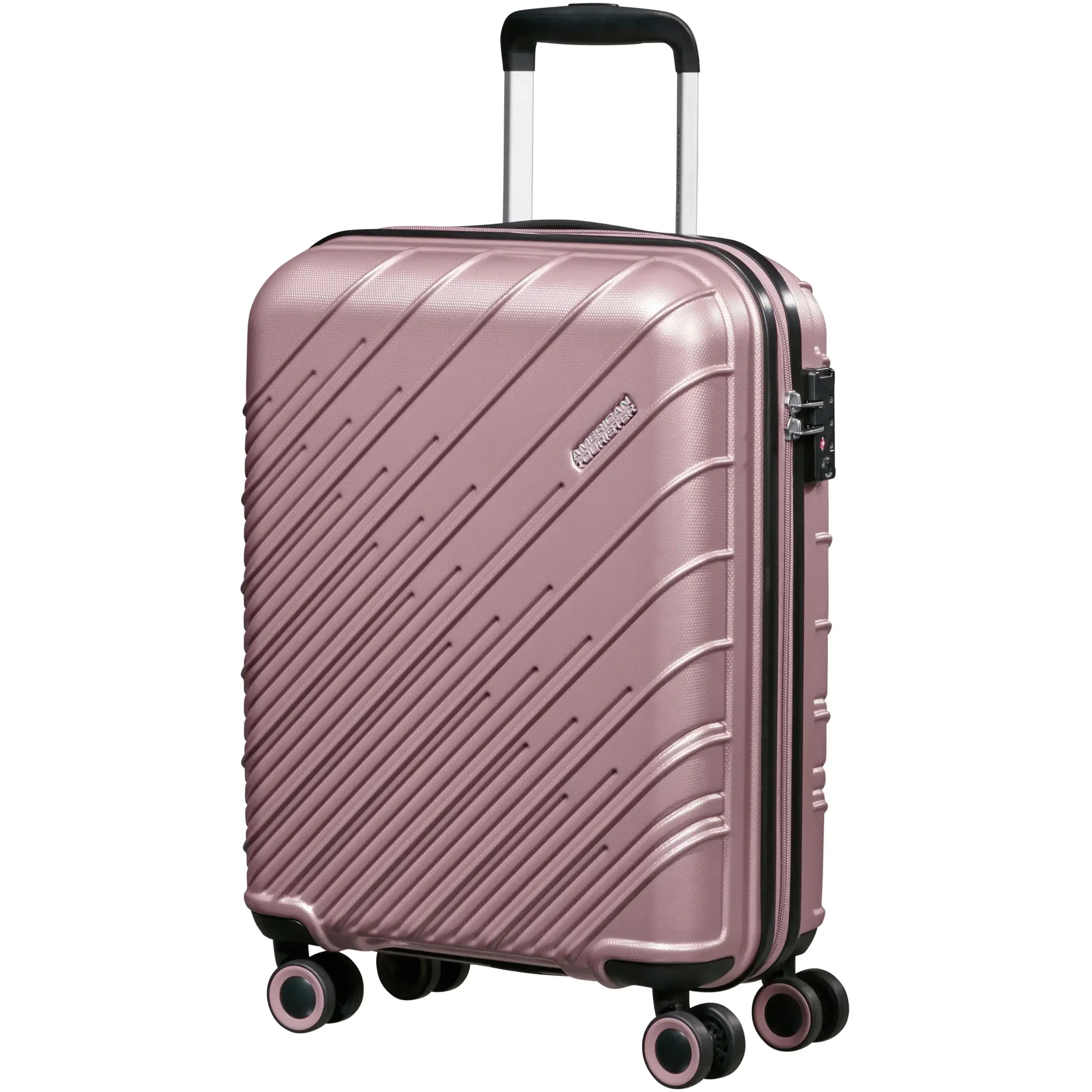American Tourister Speedstar Spinner trolley cabine 4 roues 55 cm - or rose