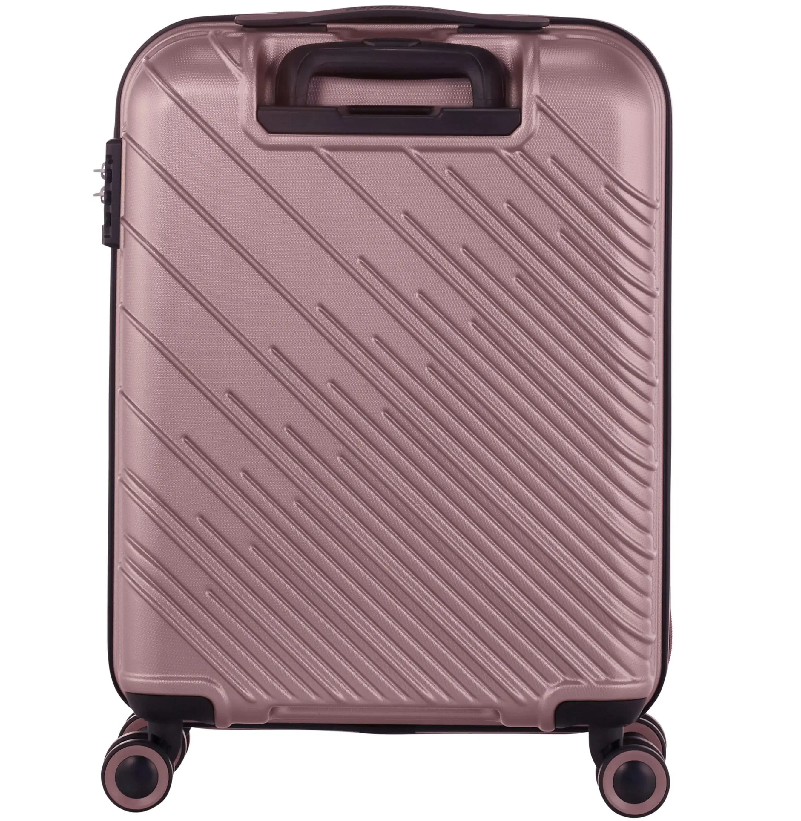 American Tourister Speedstar Spinner trolley cabine 4 roues 55 cm - or rose