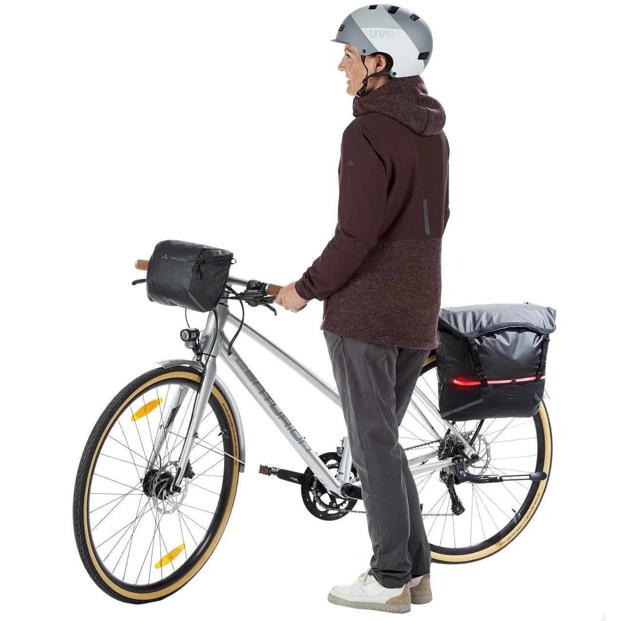 Vaude City CityMe Bike shoulder bag 44 cm - Black
