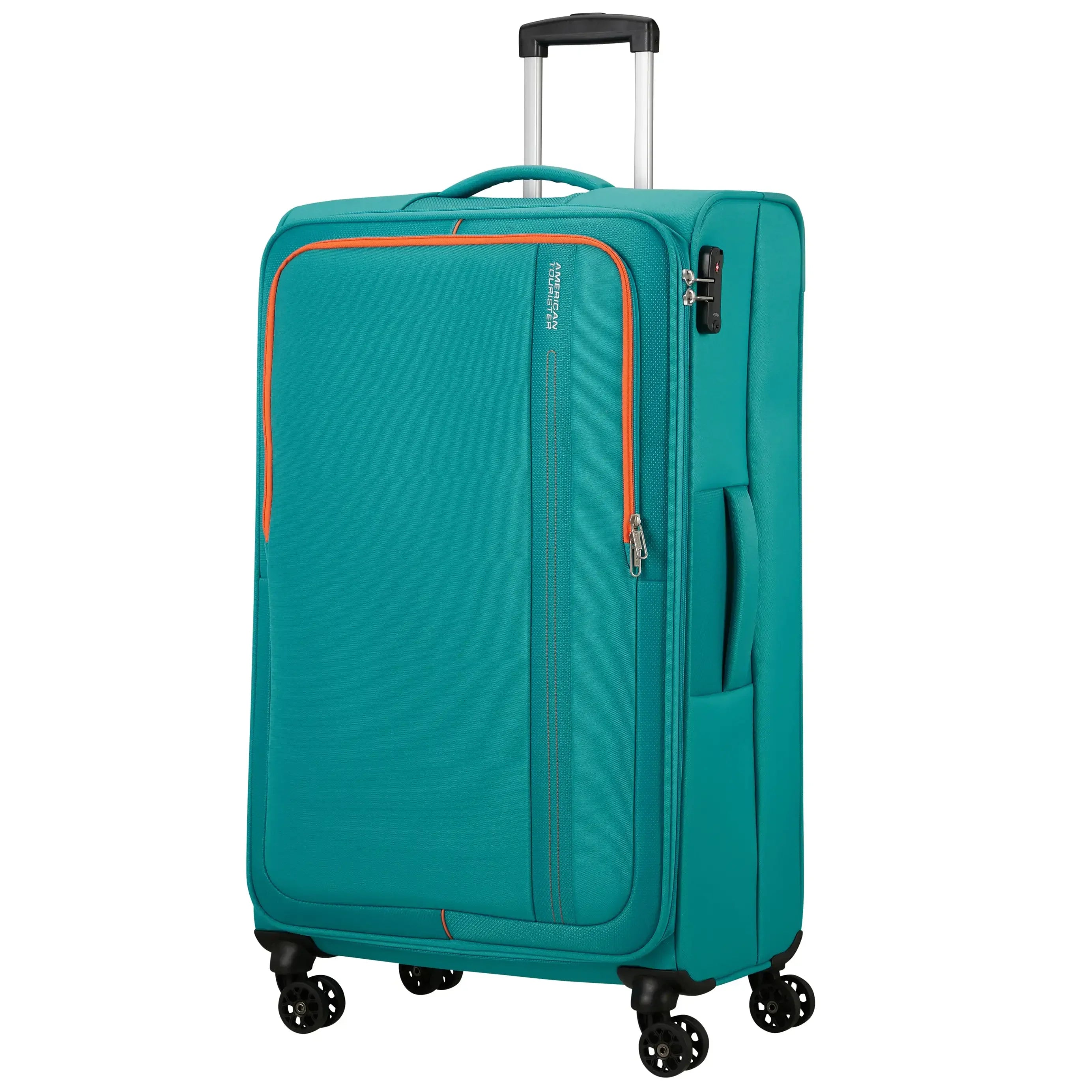 American Tourister Sea Seeker Spinner 4 wheel trolley 68 cm aqua gre