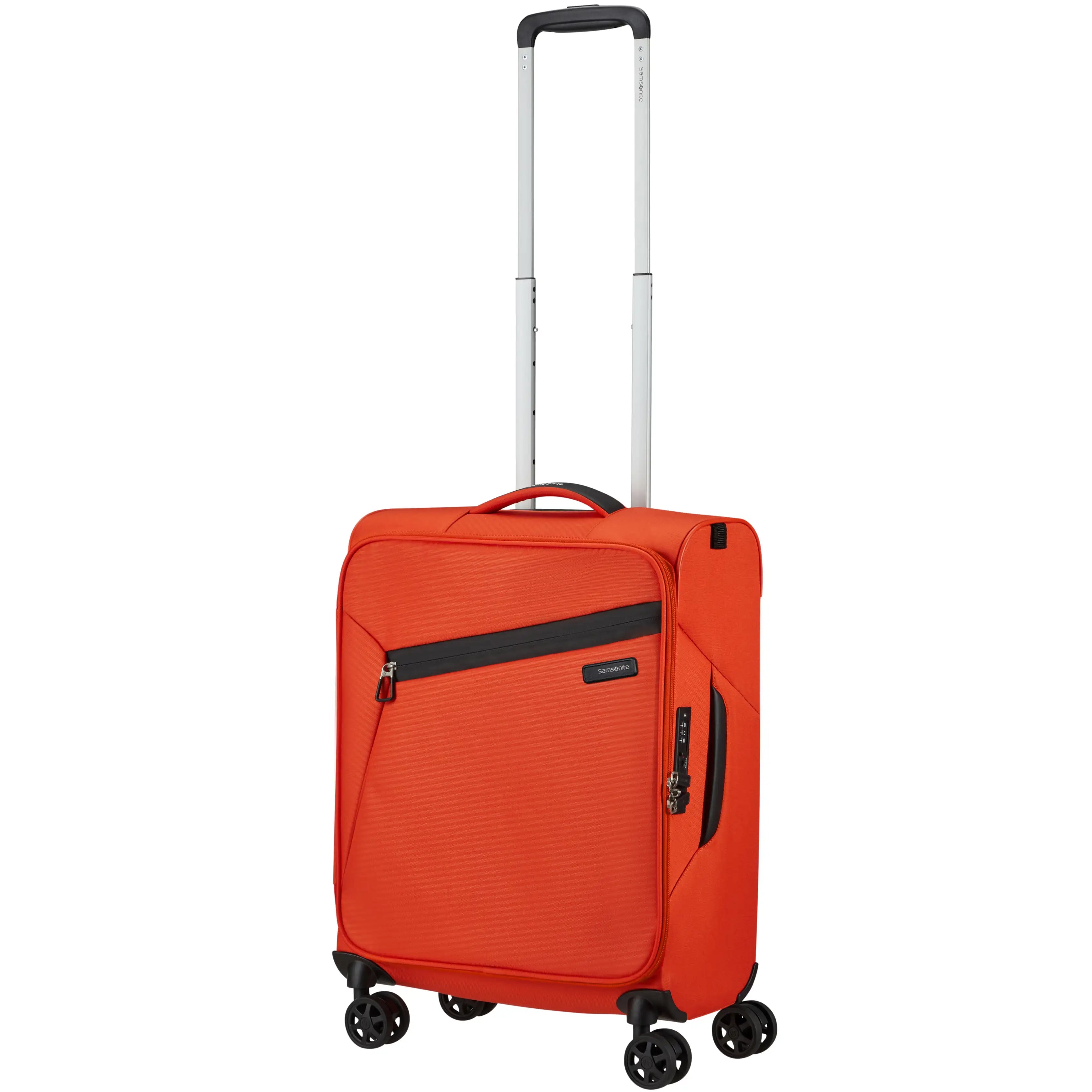 Samsonite Litebeam Spinner 4 wheel cabin trolley 55 cm Tangerine Orange