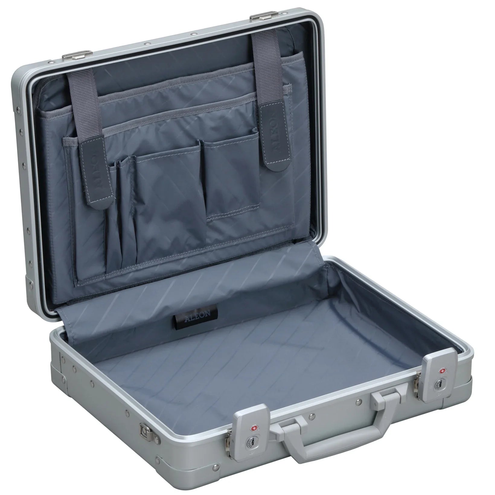 Aleon Businesskoffer 15 Zoll mit Laptopfach 38 cm - Sapphire