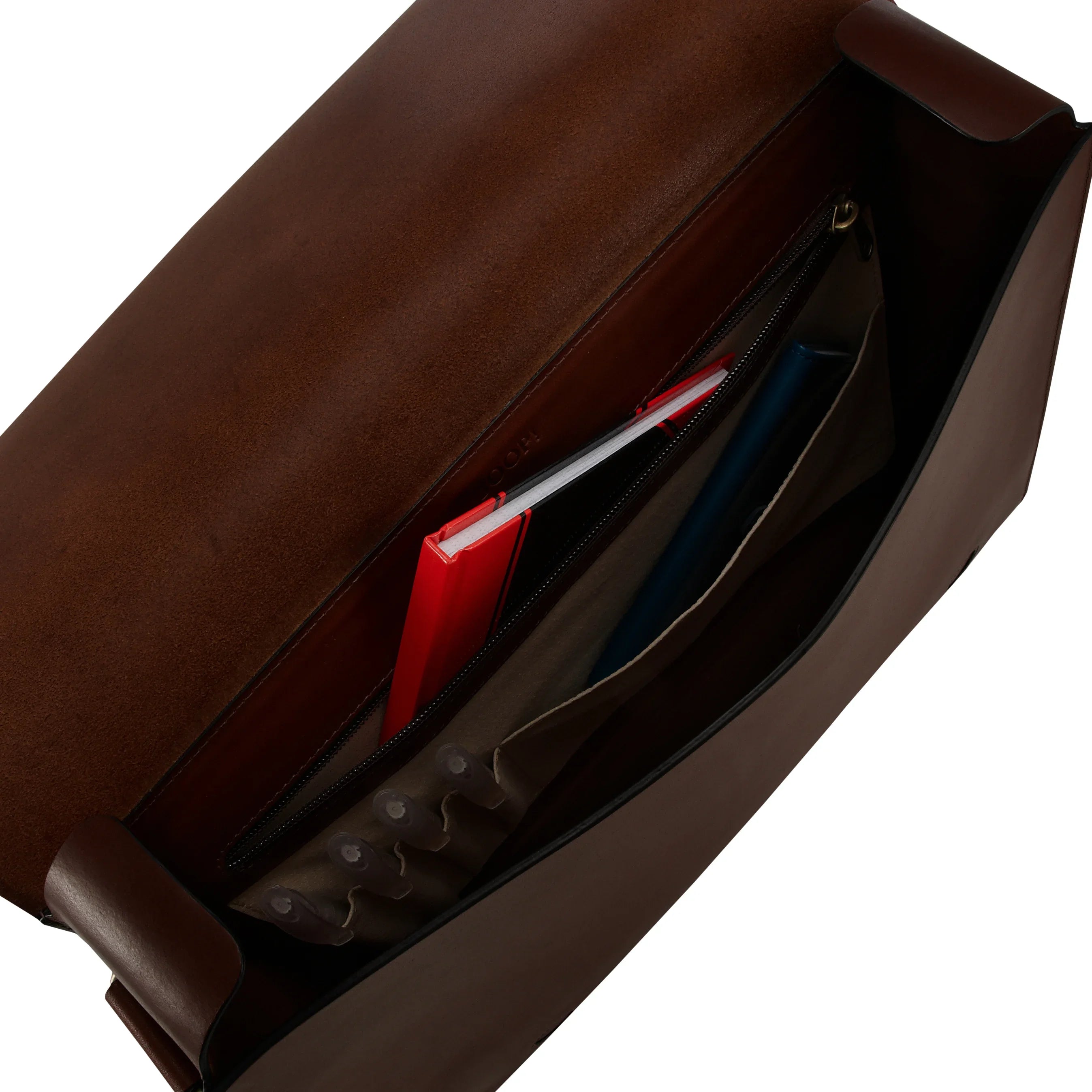 Joop Oxford Ikaros Flap Bag shoulder bag 38 cm - cognac