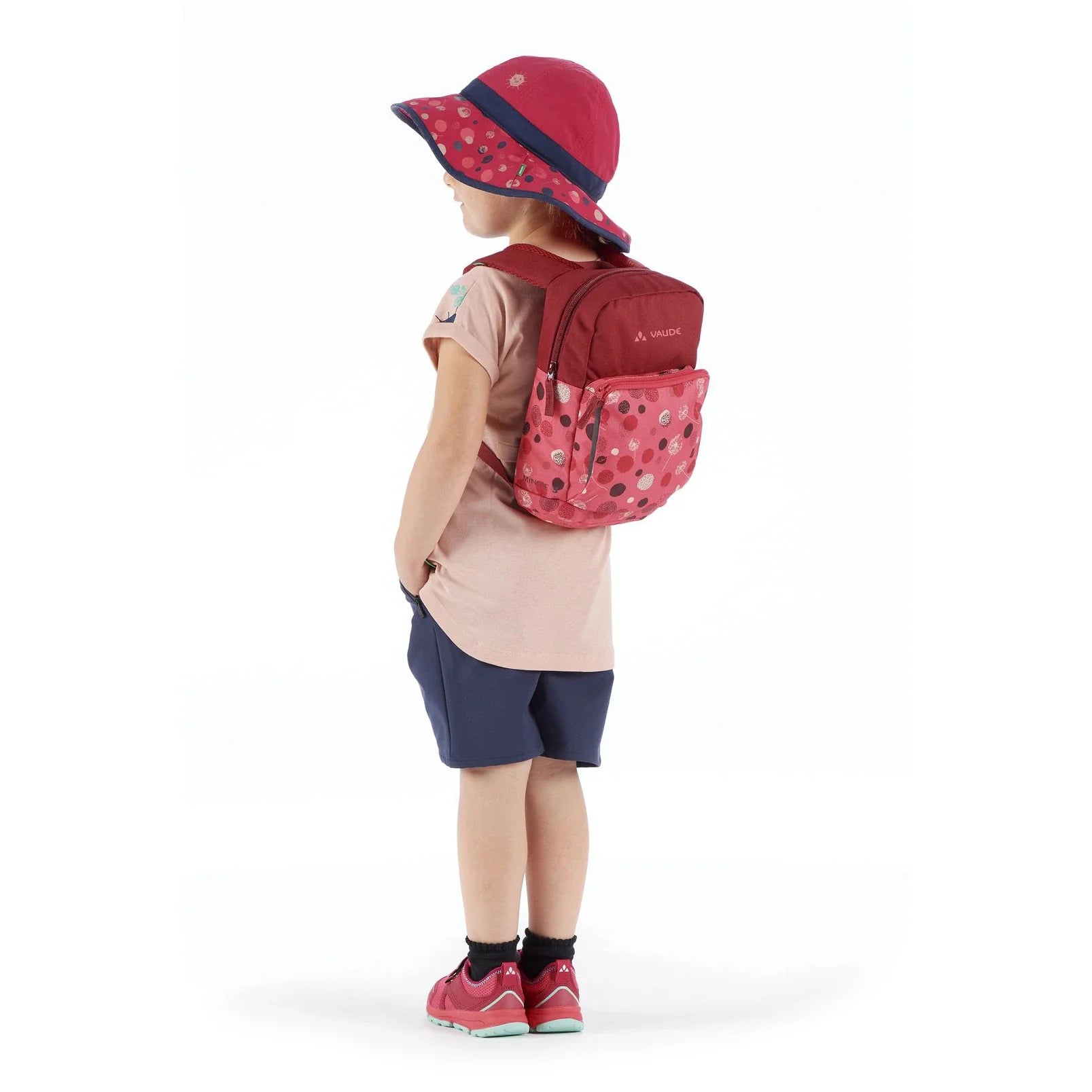 Vaude Family Minnie 5 children's backpack 26 cm - bright pink-cranberry