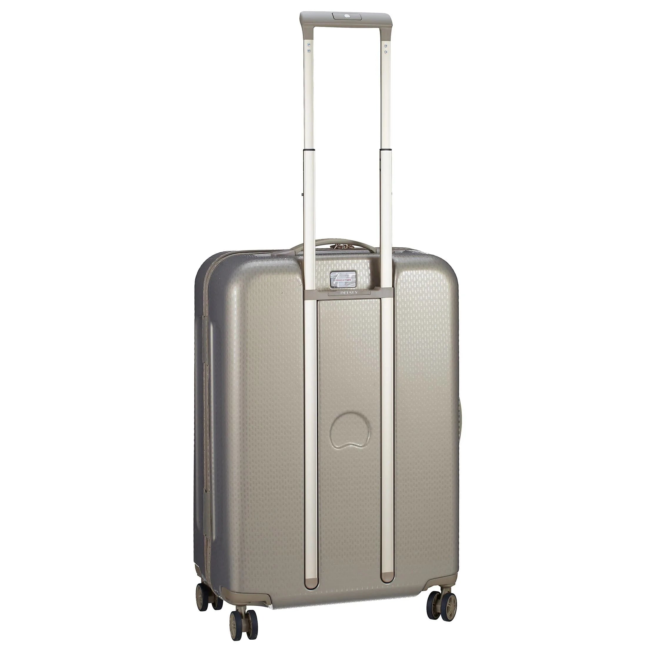Delsey Turenne trolley 4 roues 65 cm - argent