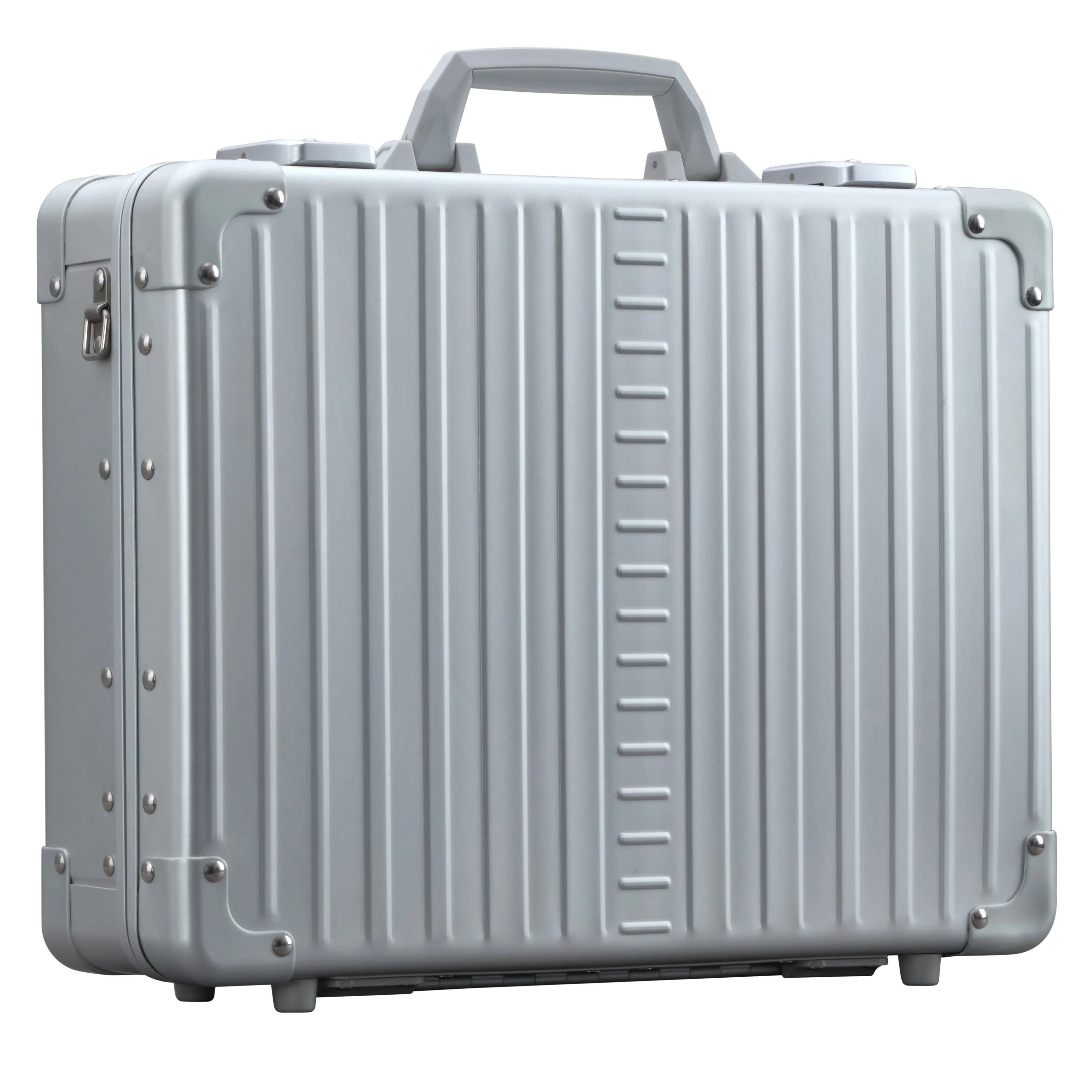 Aleon business suitcase 17 inch with laptop compartment 42 cm - Platinum