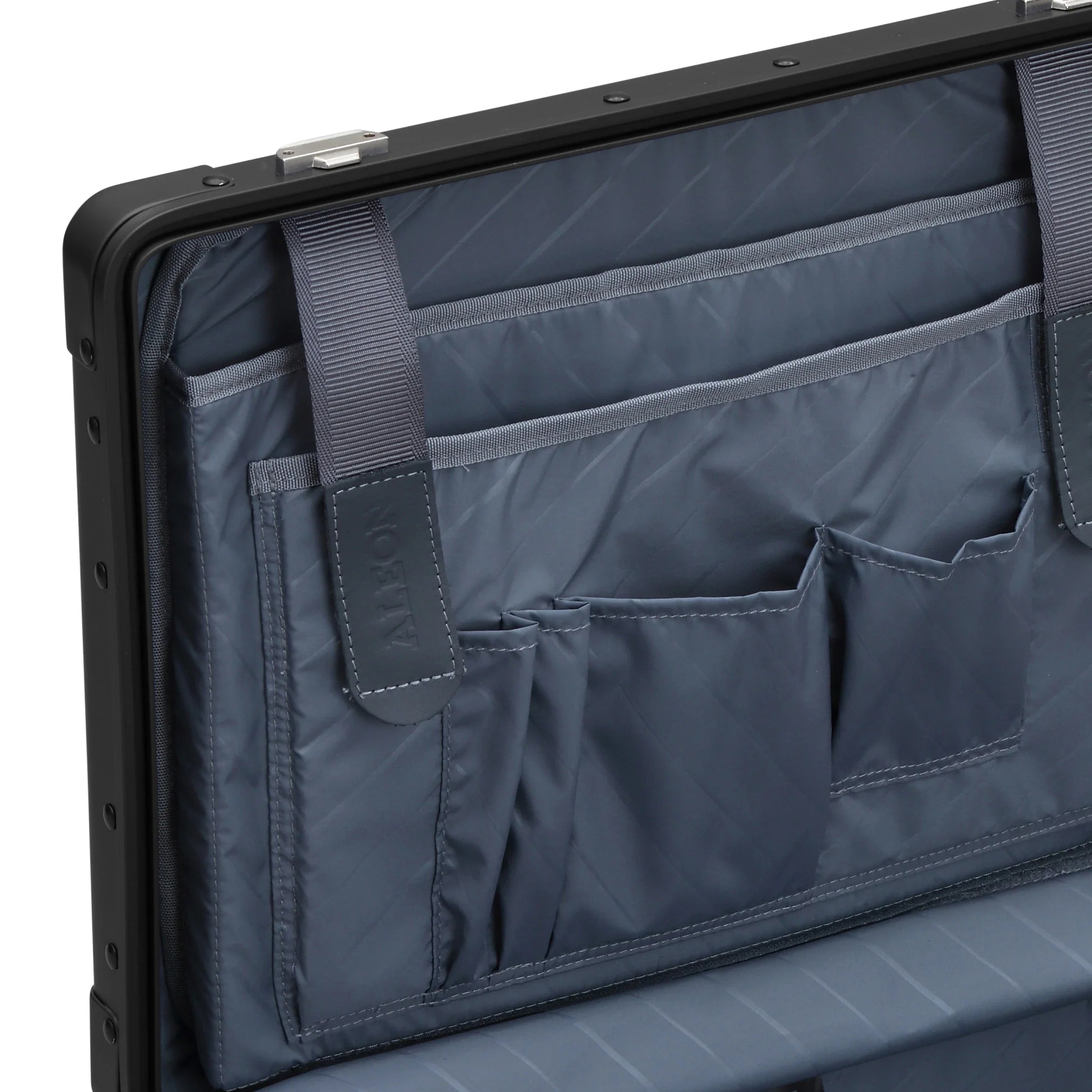 Aleon business suitcase 17 inch with laptop compartment 42 cm - Platinum