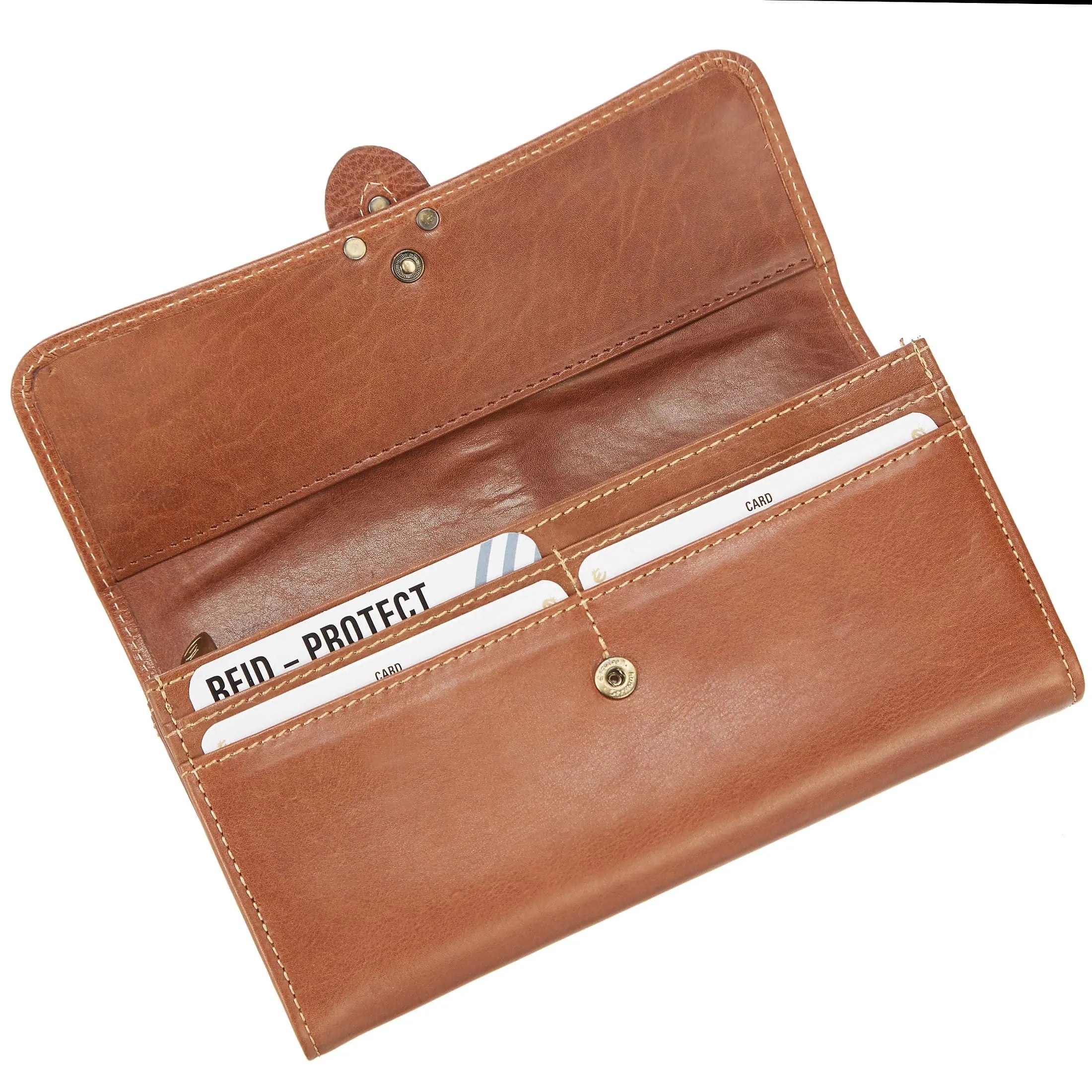 Esquire Denver RFID wallet 19 cm - cognac