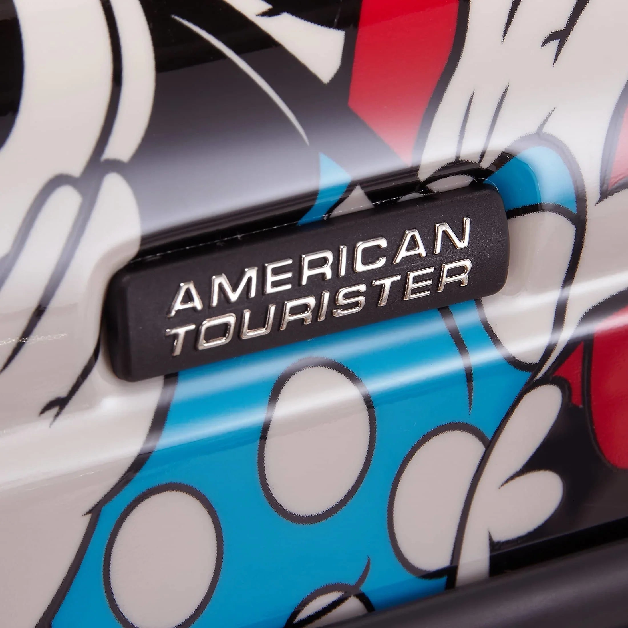 American Tourister Disney Legends Alfatwist 2.0 4-Rollen Kabinentrolley 55 cm - mickey blue dots