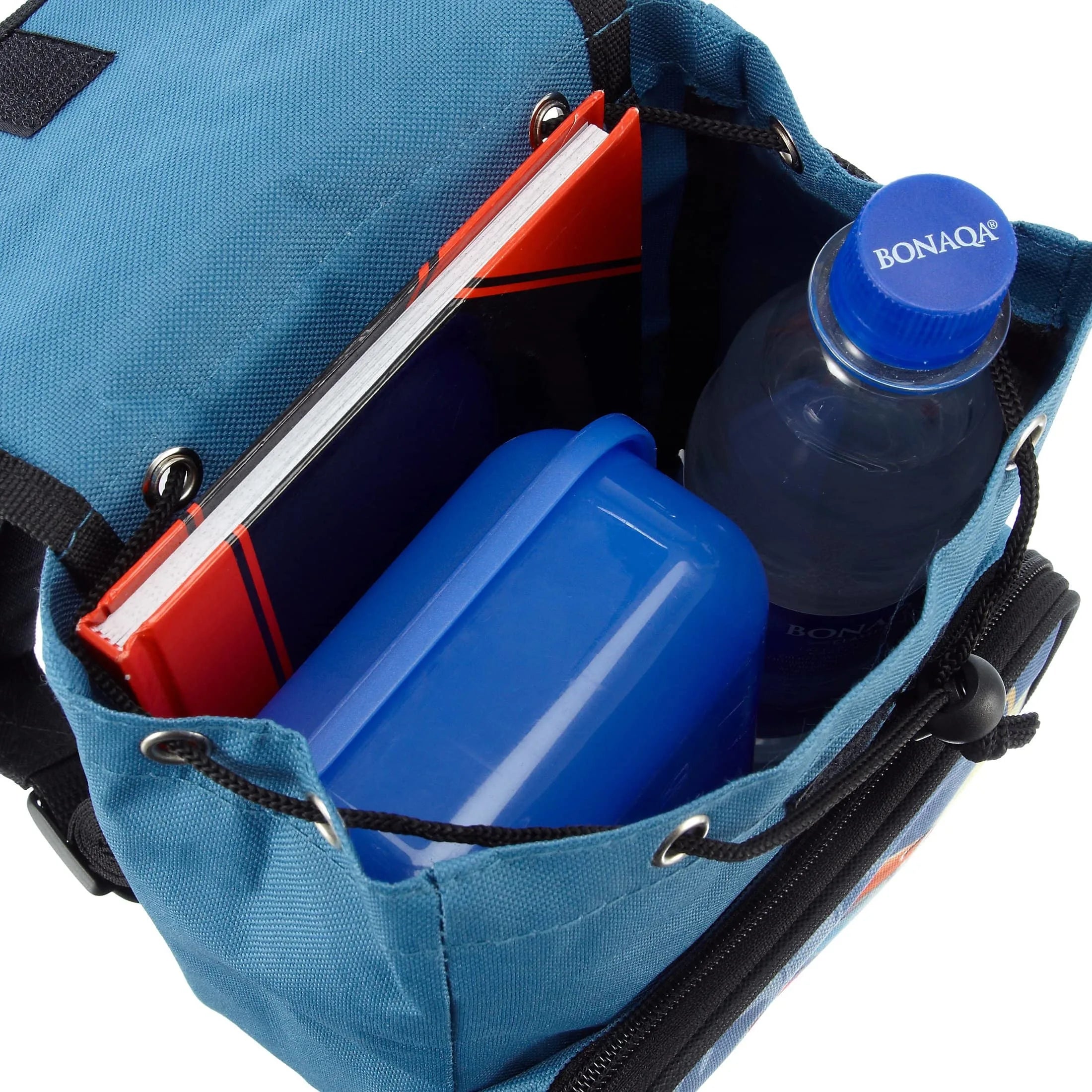 Fabrizio Planes children's backpack 24 cm - steel blue