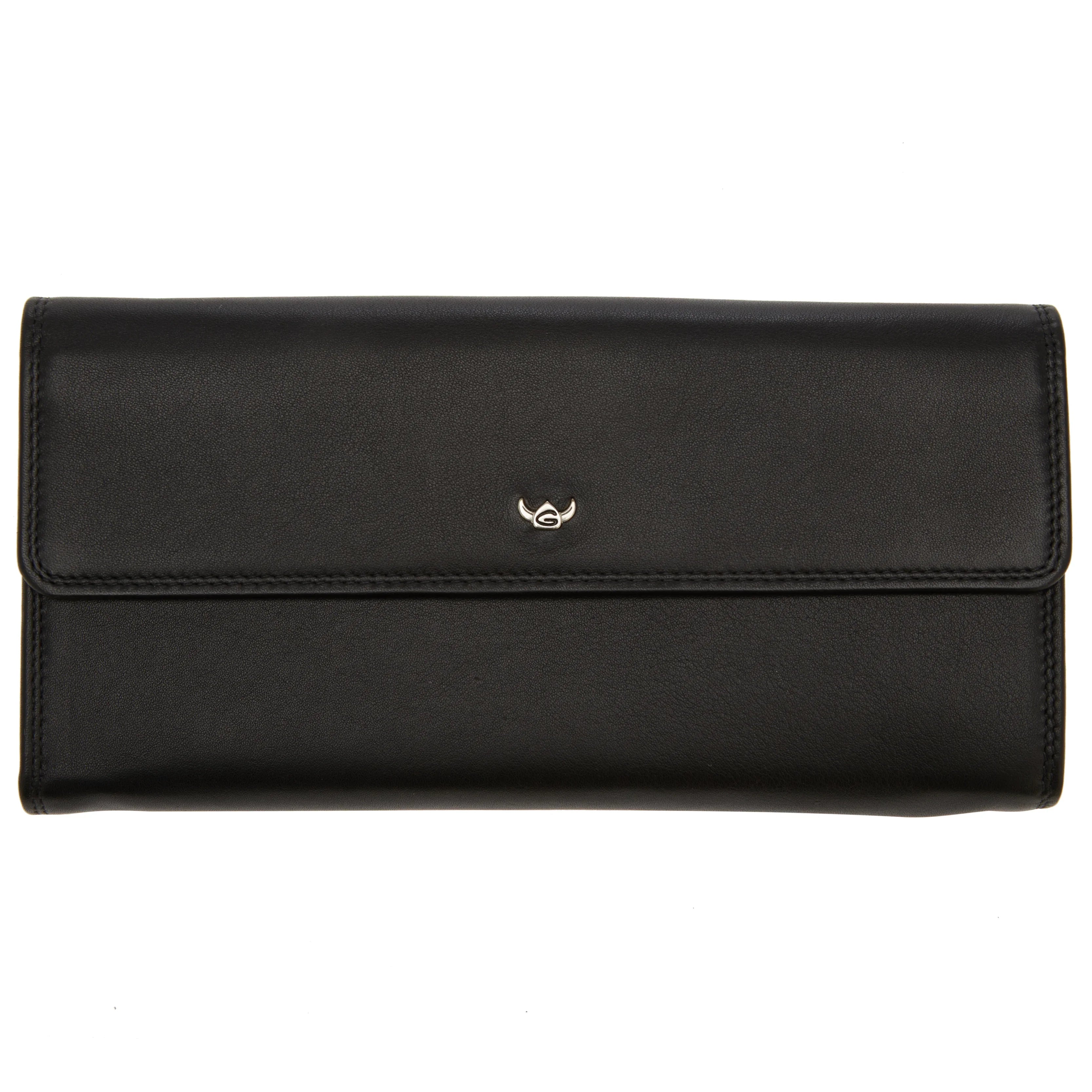 Golden Head Polo ladies' wallet 19 cm - black