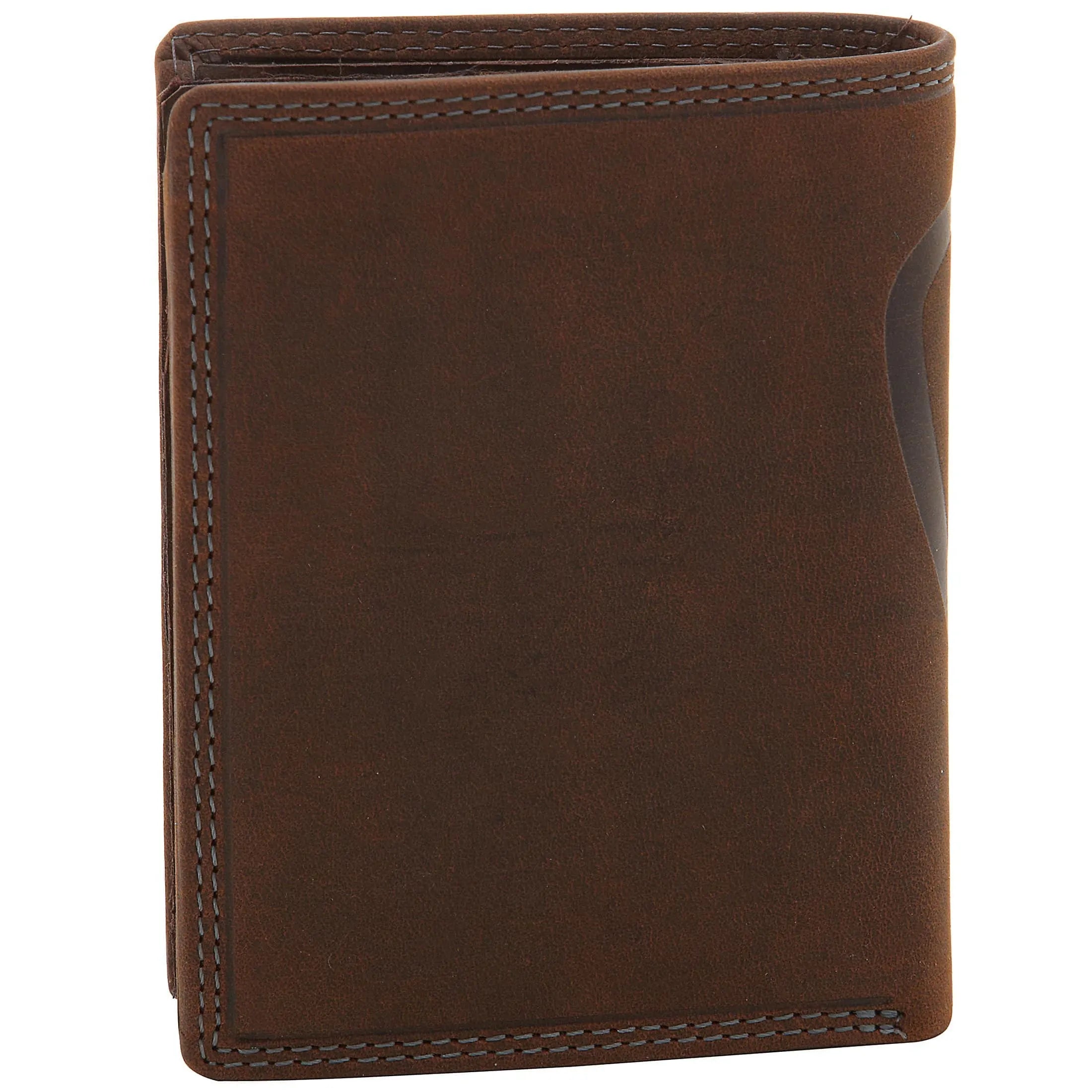 Strellson Baker Street Billfold V8 Kombibörse - dark brown