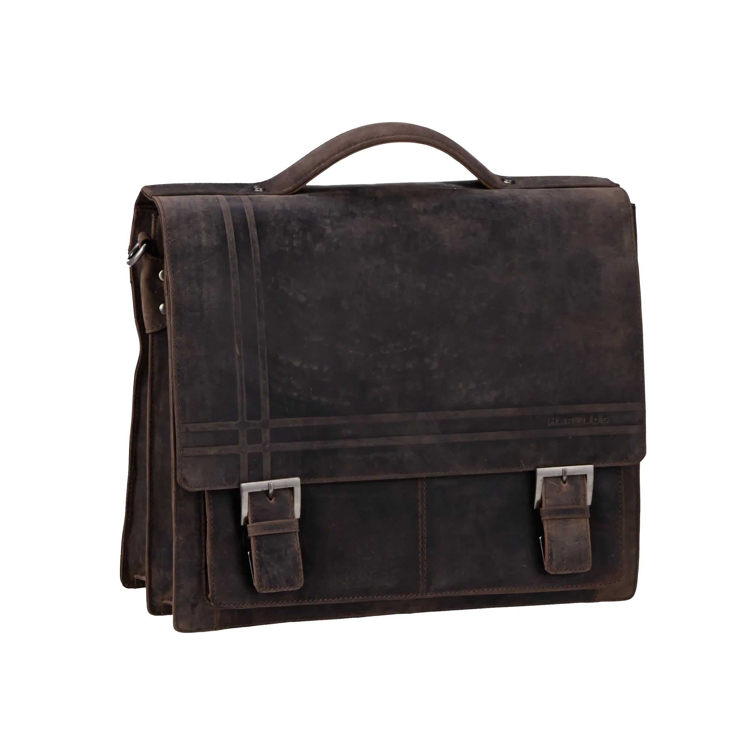 Harolds Concaro briefcase 40 cm - taupe