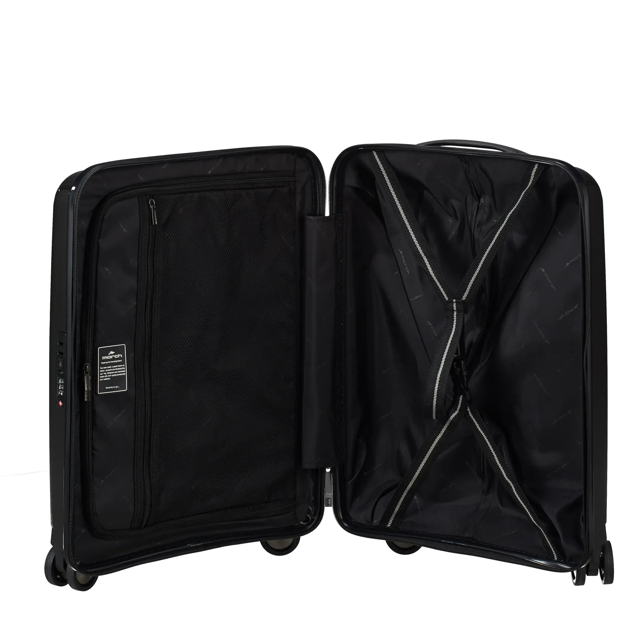 March 15 Trading Chariot cabine 4 roues Readytogo 55 cm - Noir