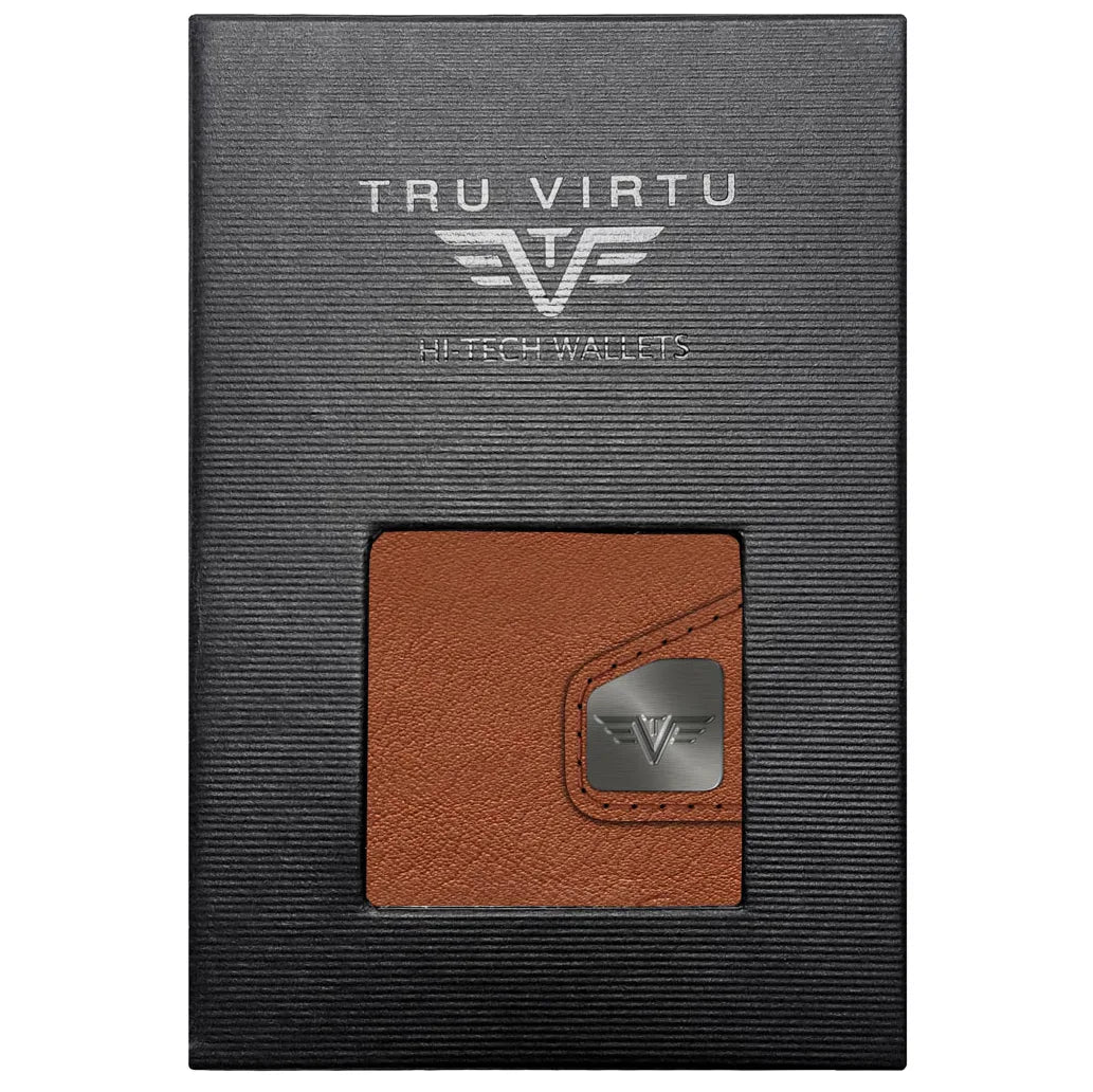 Tru Virtu Special Edition Click & Slide Caramba Portemonnaie 10 cm - Brown-Yell/Gold