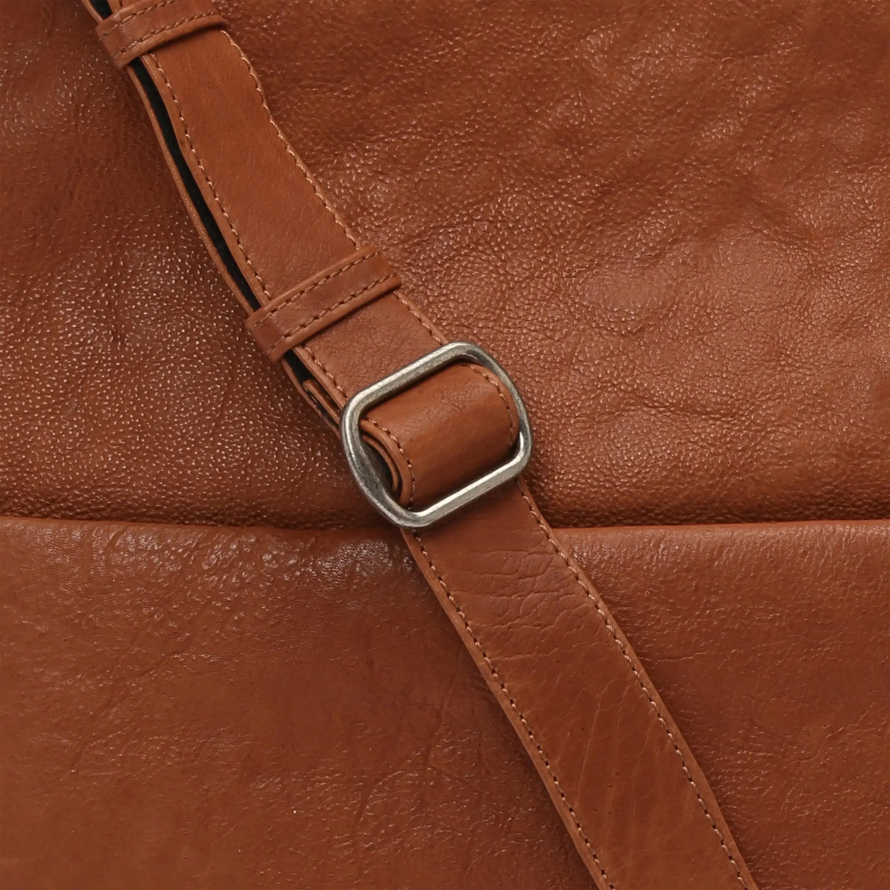 VOi-Design Dakota Barbara shoulder bag 30 cm - Cognac