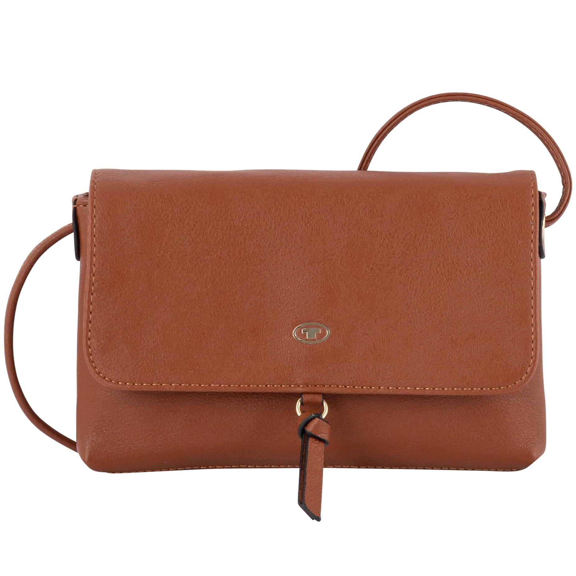 Tom Tailor Bags Flap Bag 20 cm - cognac