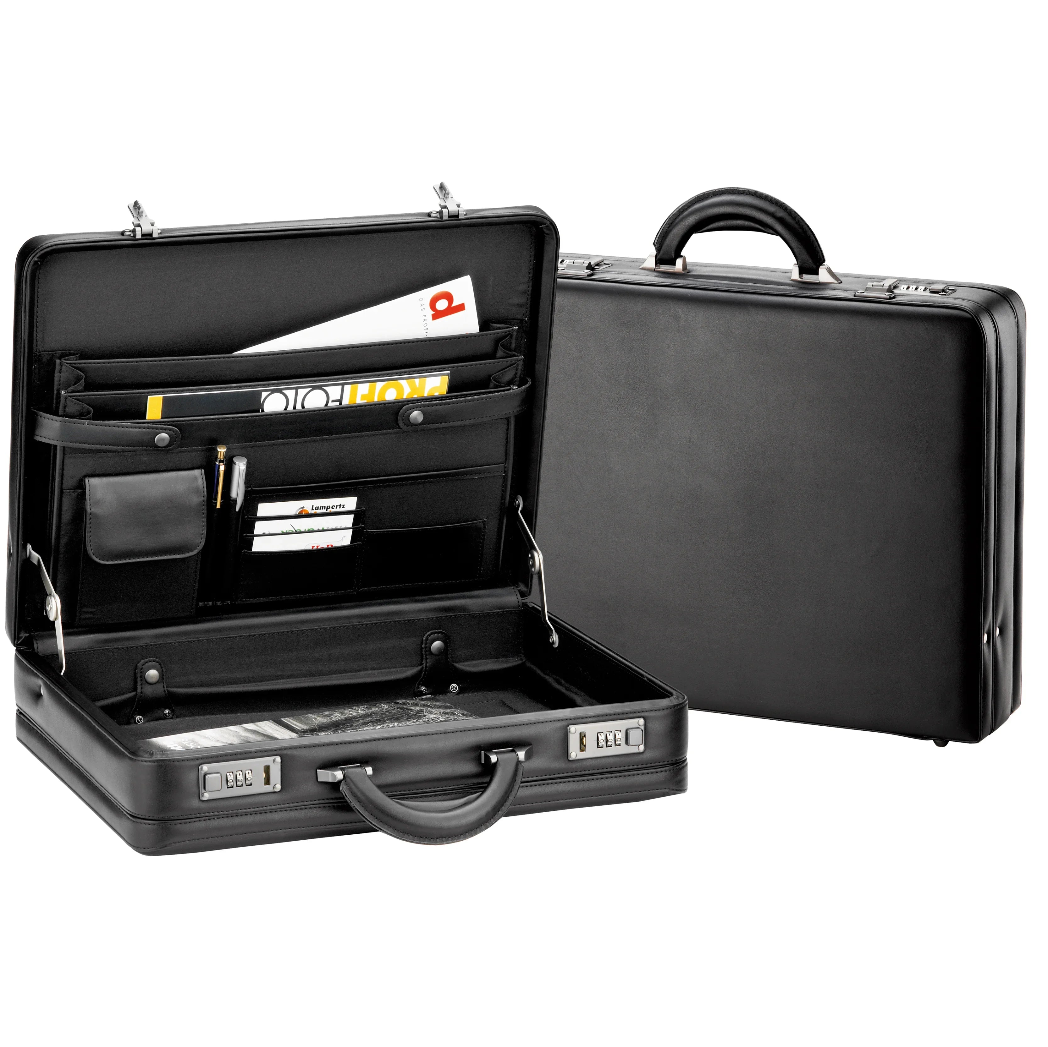 d&n Tradition Business Line briefcase 46 cm - black