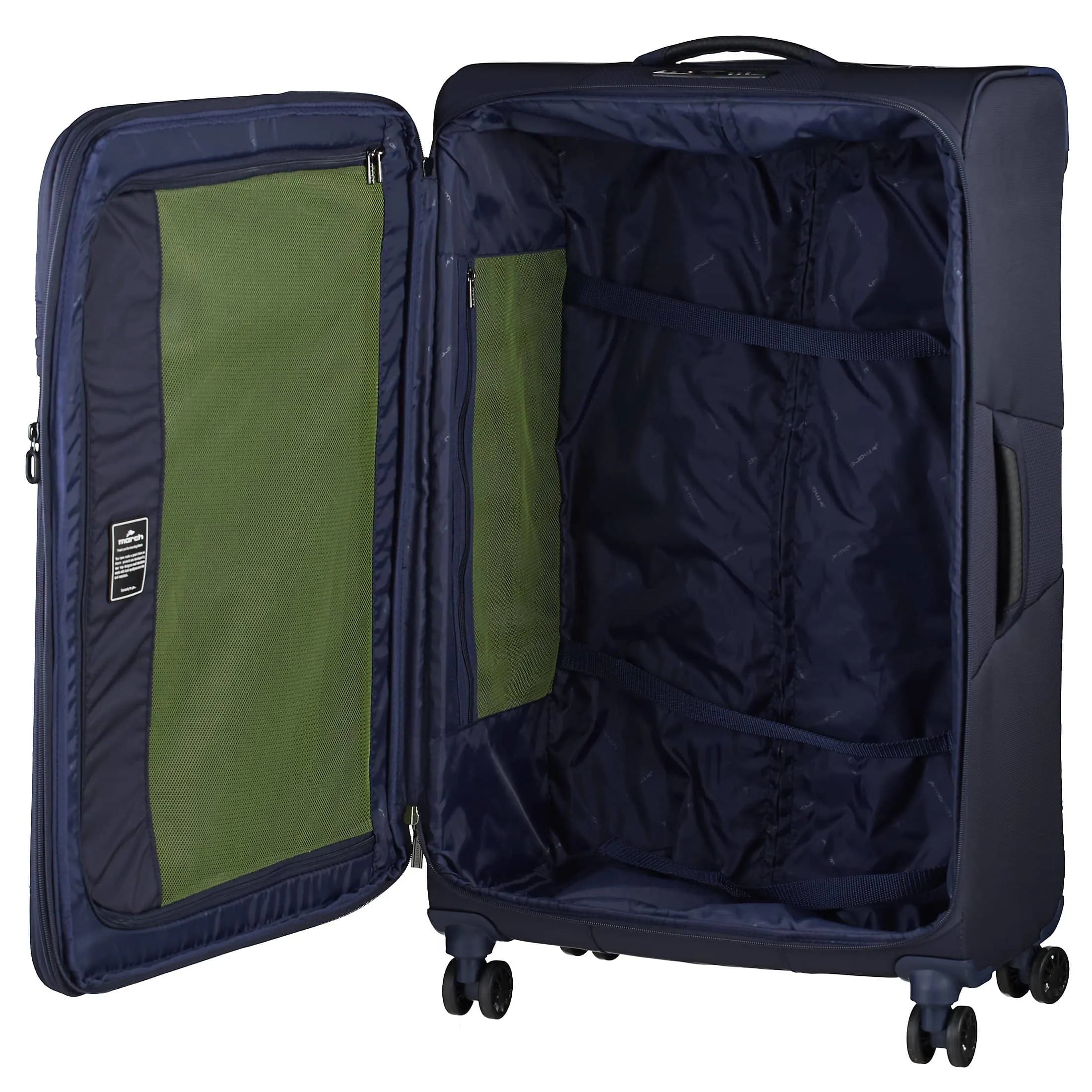March 15 Trading Imperial 4-wheel trolley 78 cm - navy