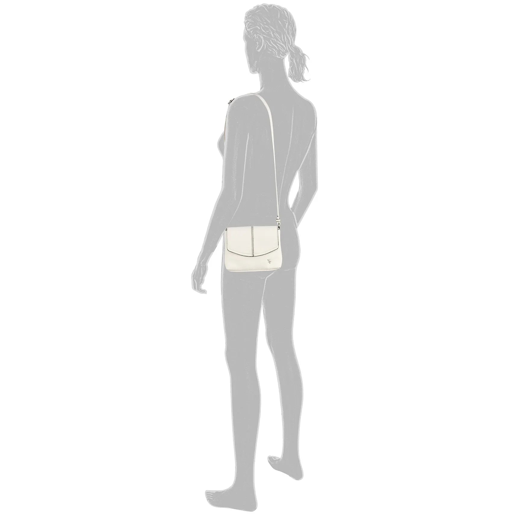 Tom Tailor Bags Ronja Flap Bag 21 cm - white