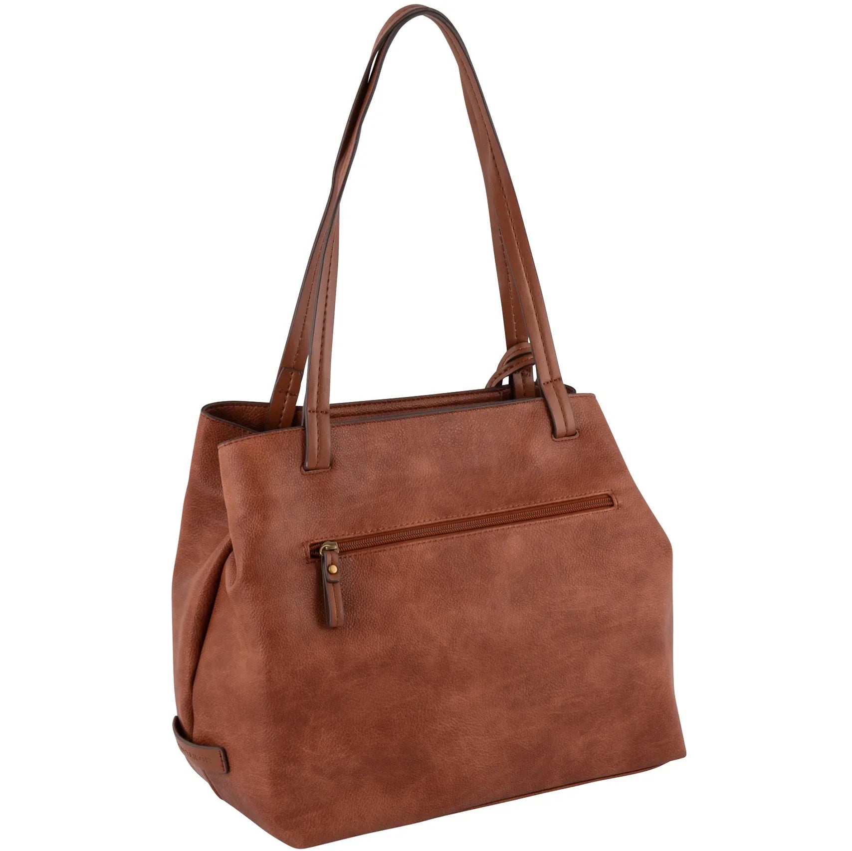 Tom Tailor Bags Rubiana Zip Shopper 48 cm - cognac