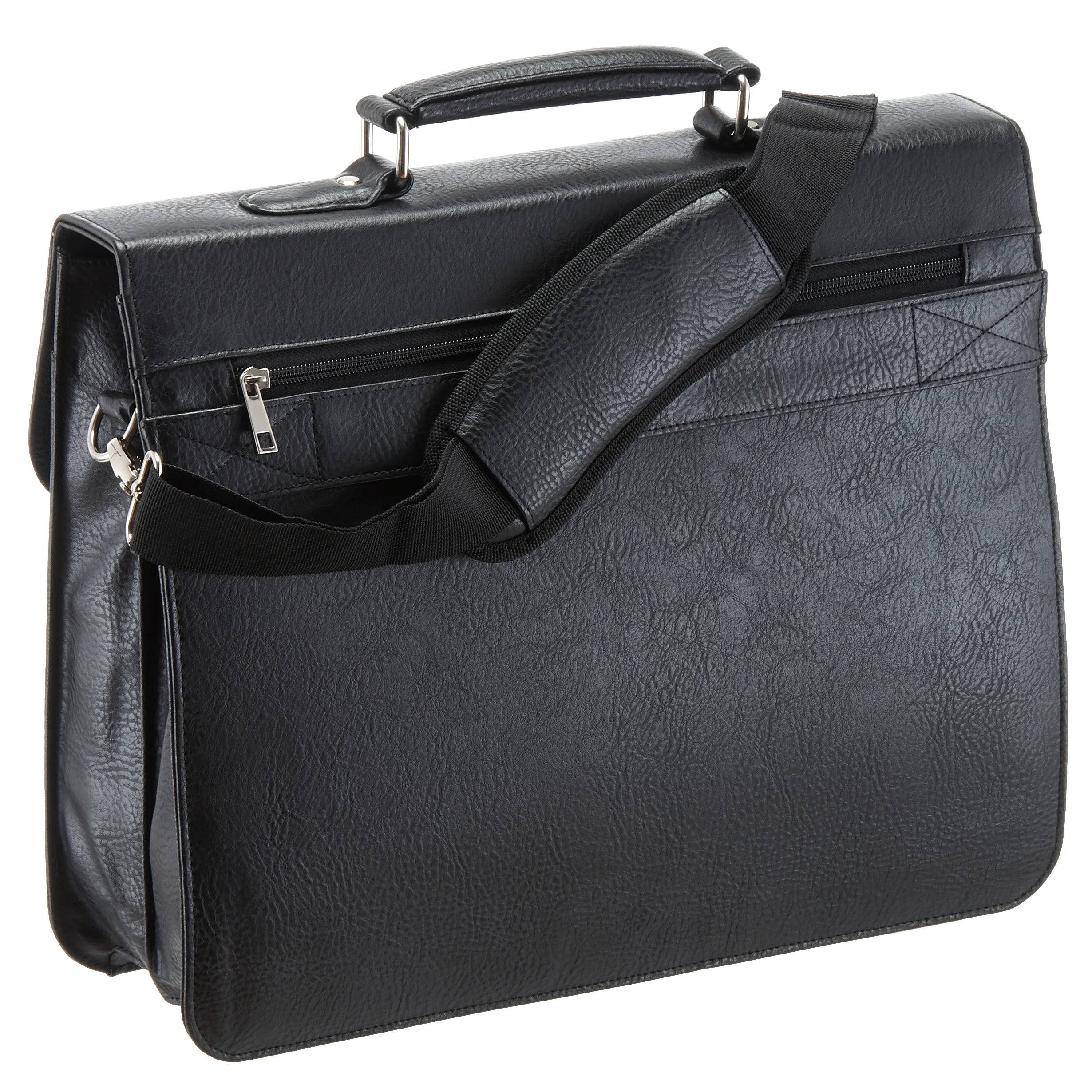 Dermata Business Briefcase 41 cm - black