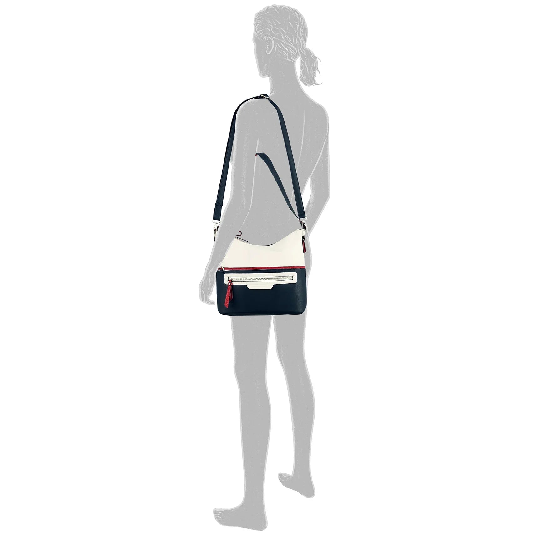 Tom Tailor Bags Jule Hobo Bag 32 cm - mixed maritime