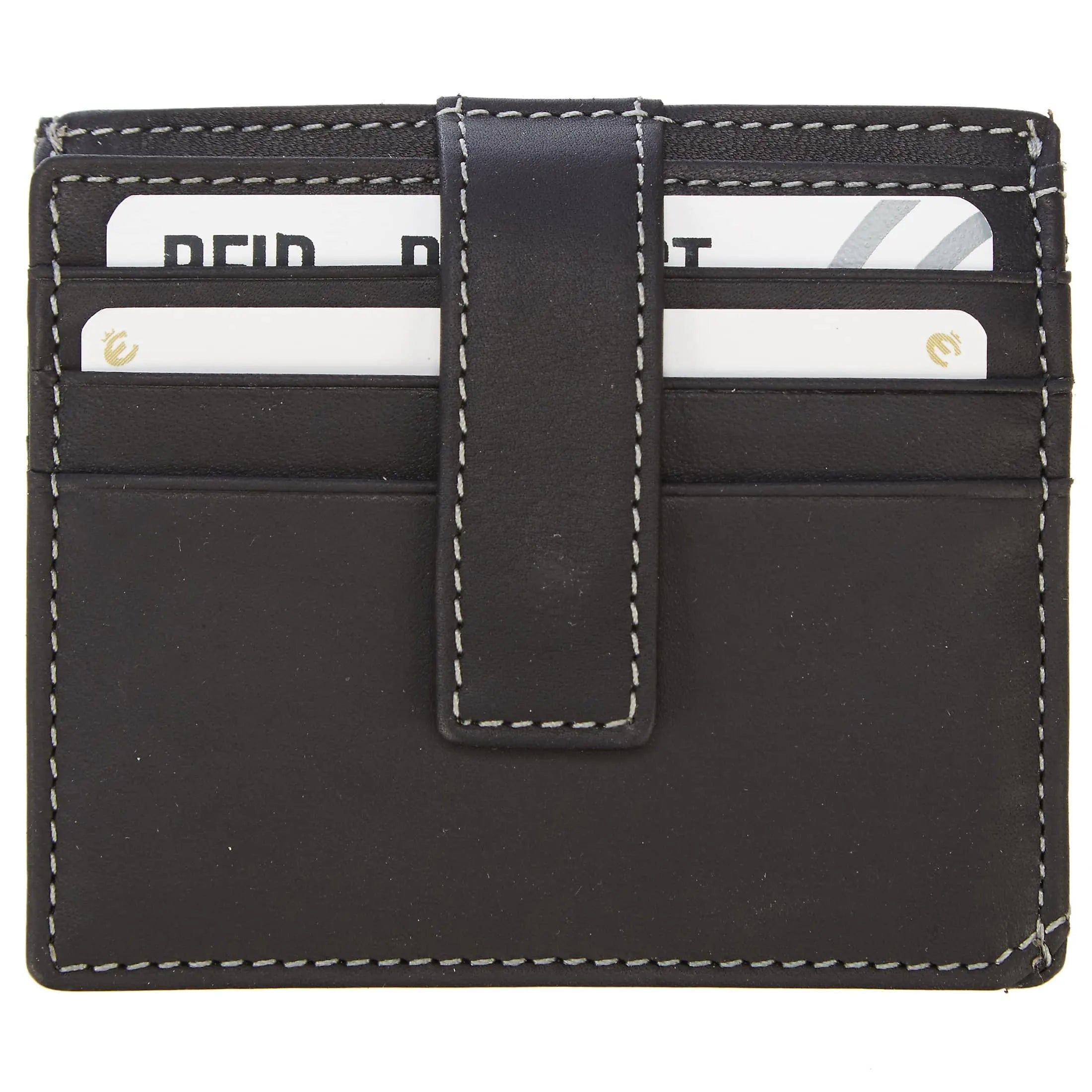 Esquire Oslo Dallas Kreditkartenetui RFID 10 cm - schwarz