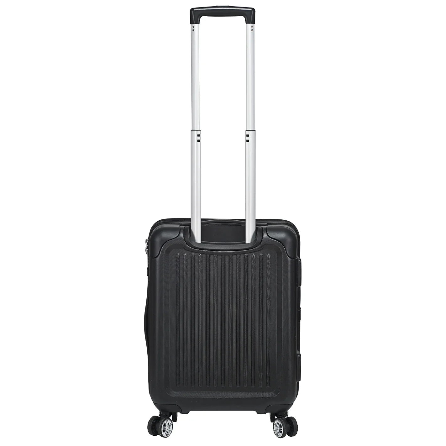 Valise cabine 4 roues Stratic Stripe 54 cm - Argent