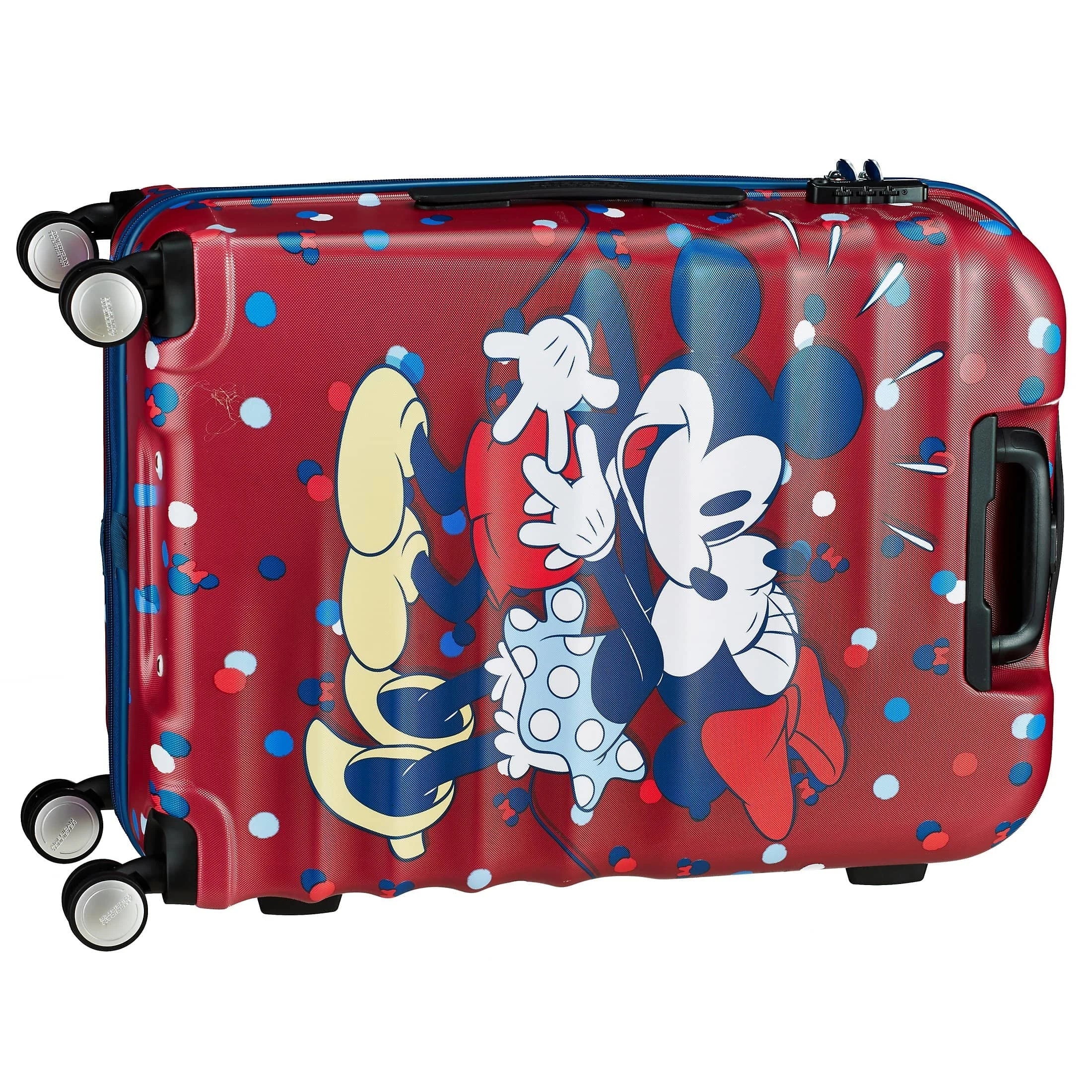 American Tourister Wavebreaker Disney 4-Rollen-Trolley 67 cm - daisy p | Hartschalenkoffer