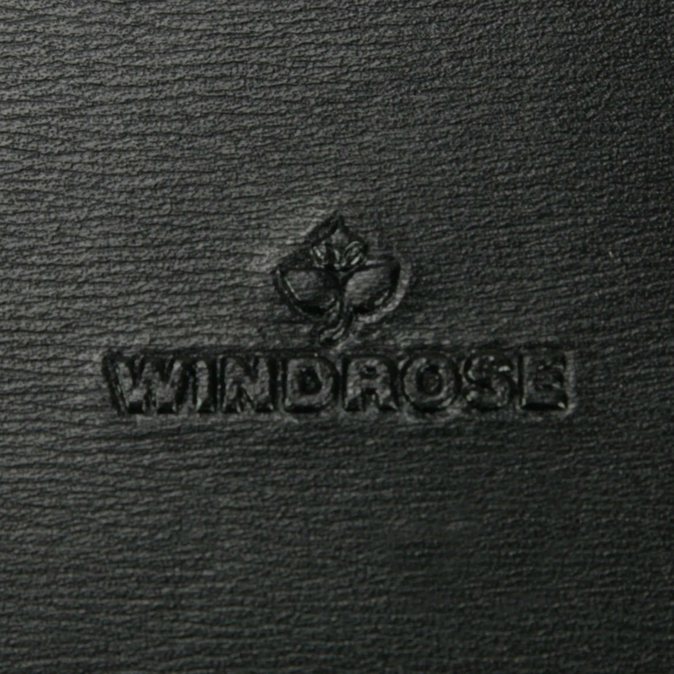 Étui sécurisé Windrose Ambiance pour bagues en cuir - noir
