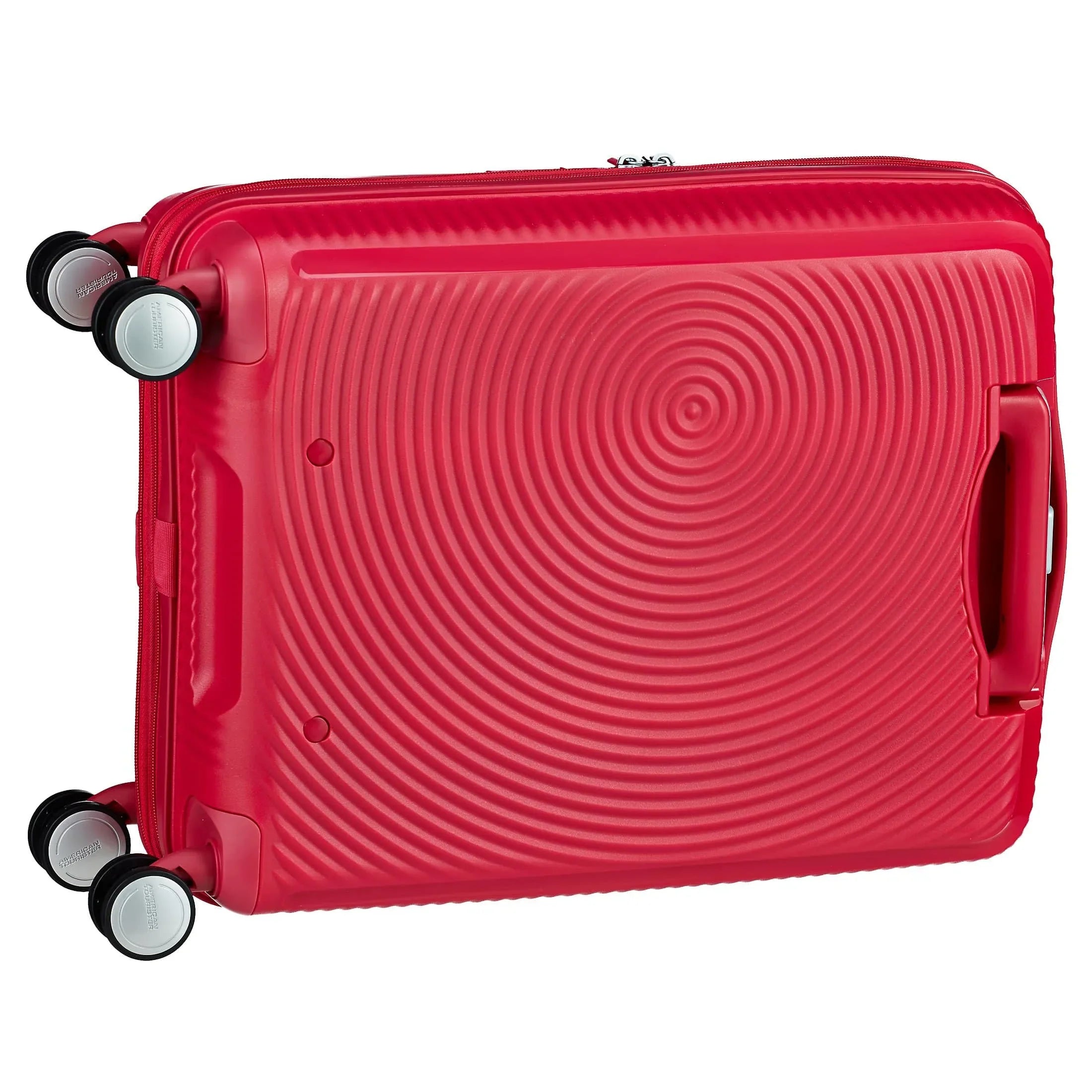 American Tourister Soundbox 4-Rollen-Bordtrolley 55 cm - coral red