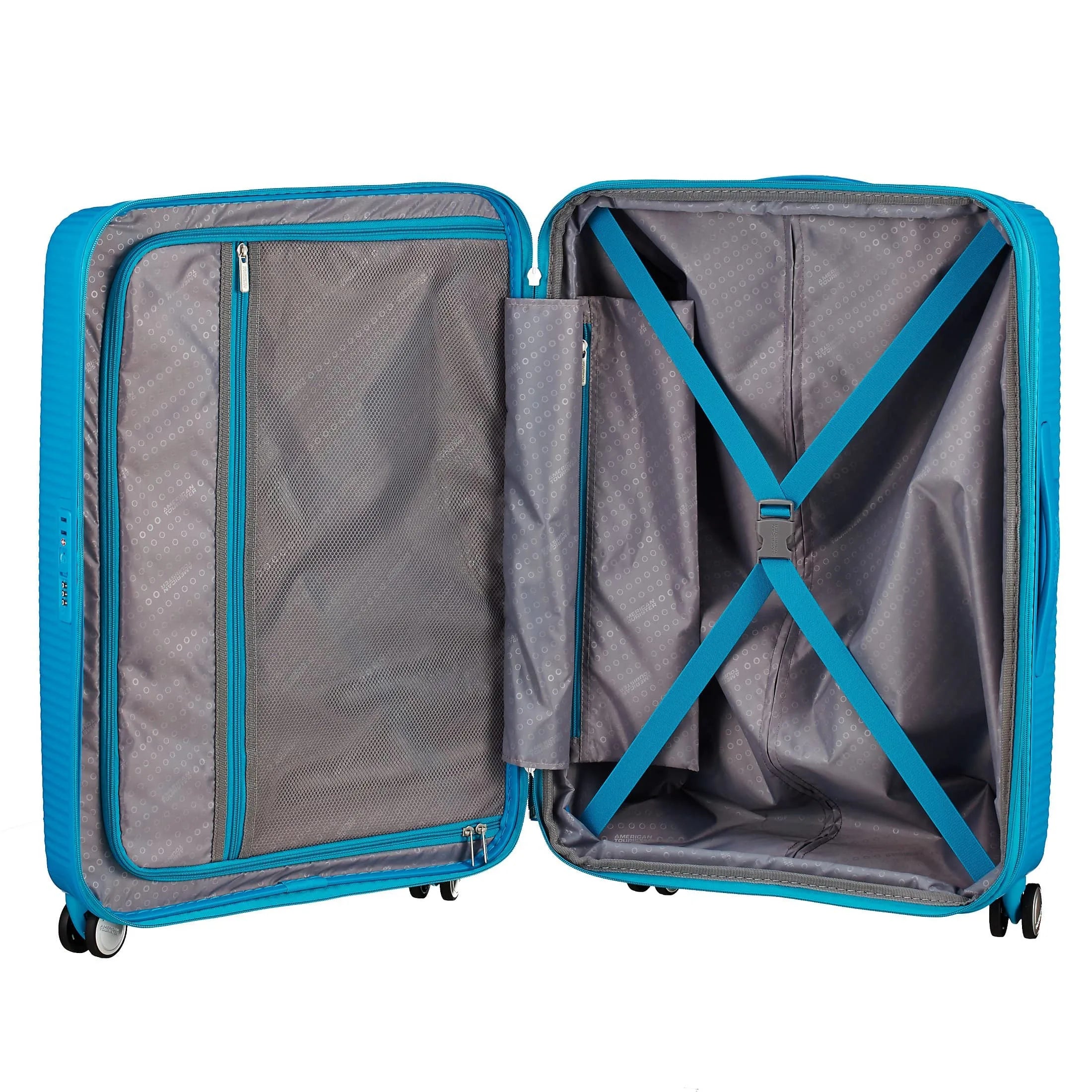 American Tourister Soundbox trolley 4 roues 67 cm - marine minuit