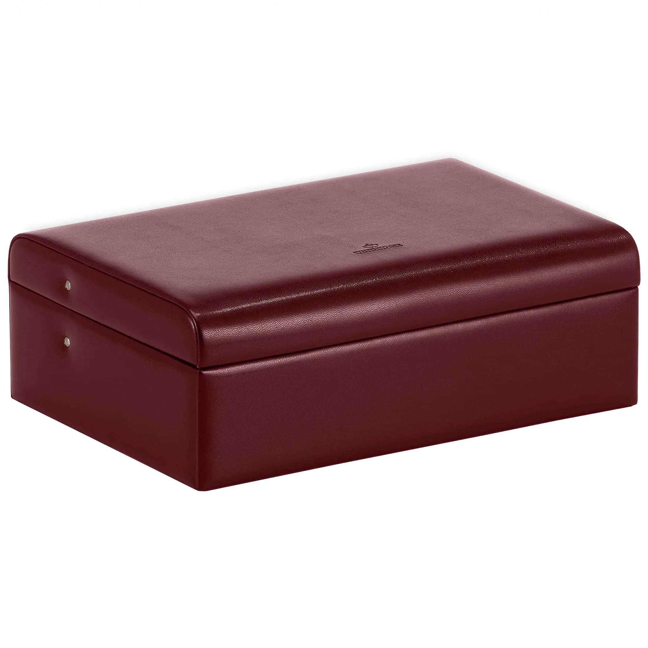 Windrose Merino charm box 30 cm - red