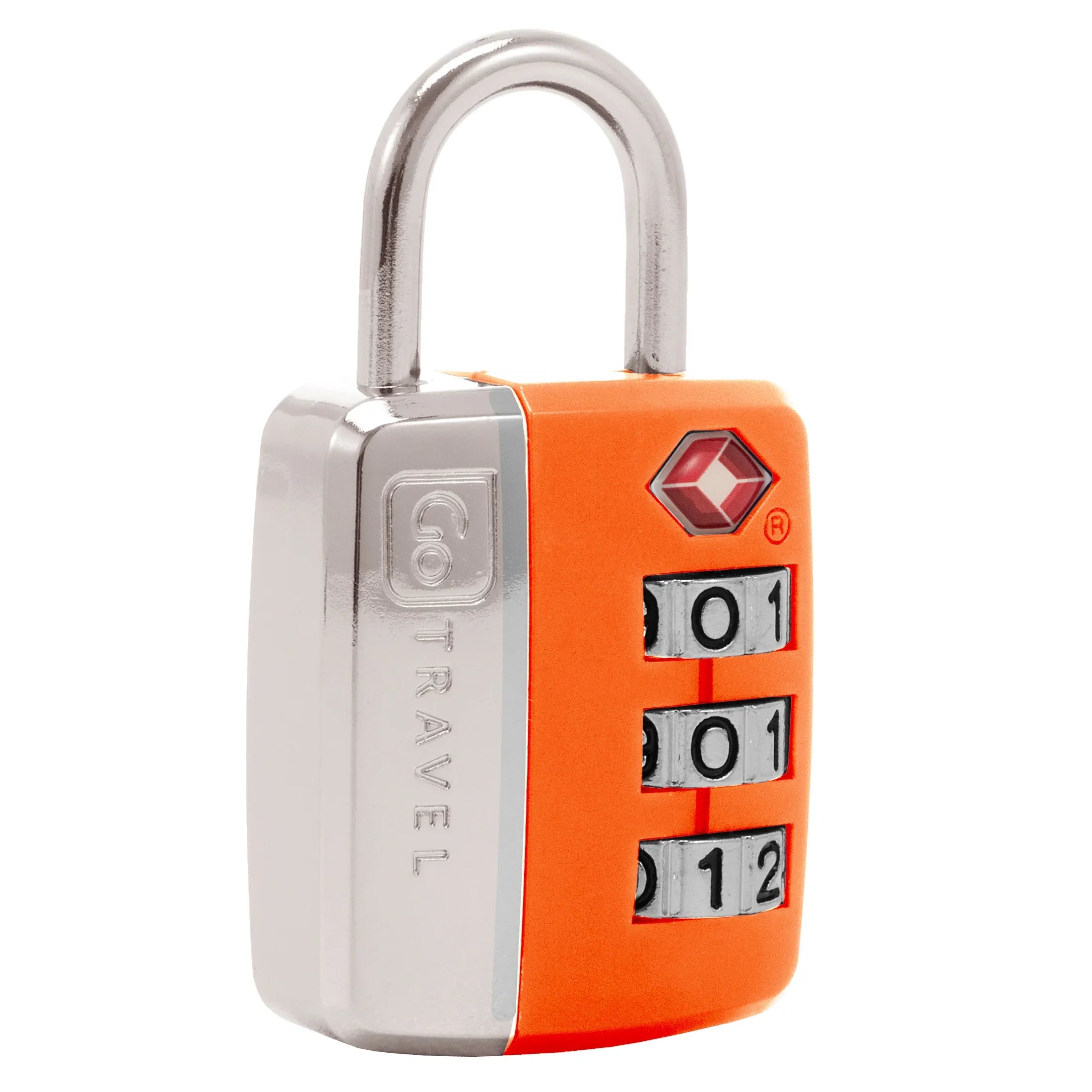 Design Go travel accessories Big Wheel TSA padlock - orange