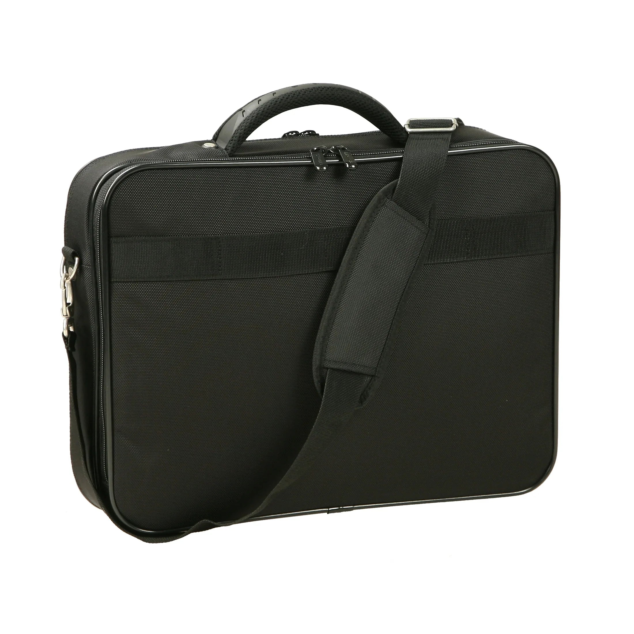 Dermata Business Aktentasche mit Laptopfach 44 cm - schwarz
