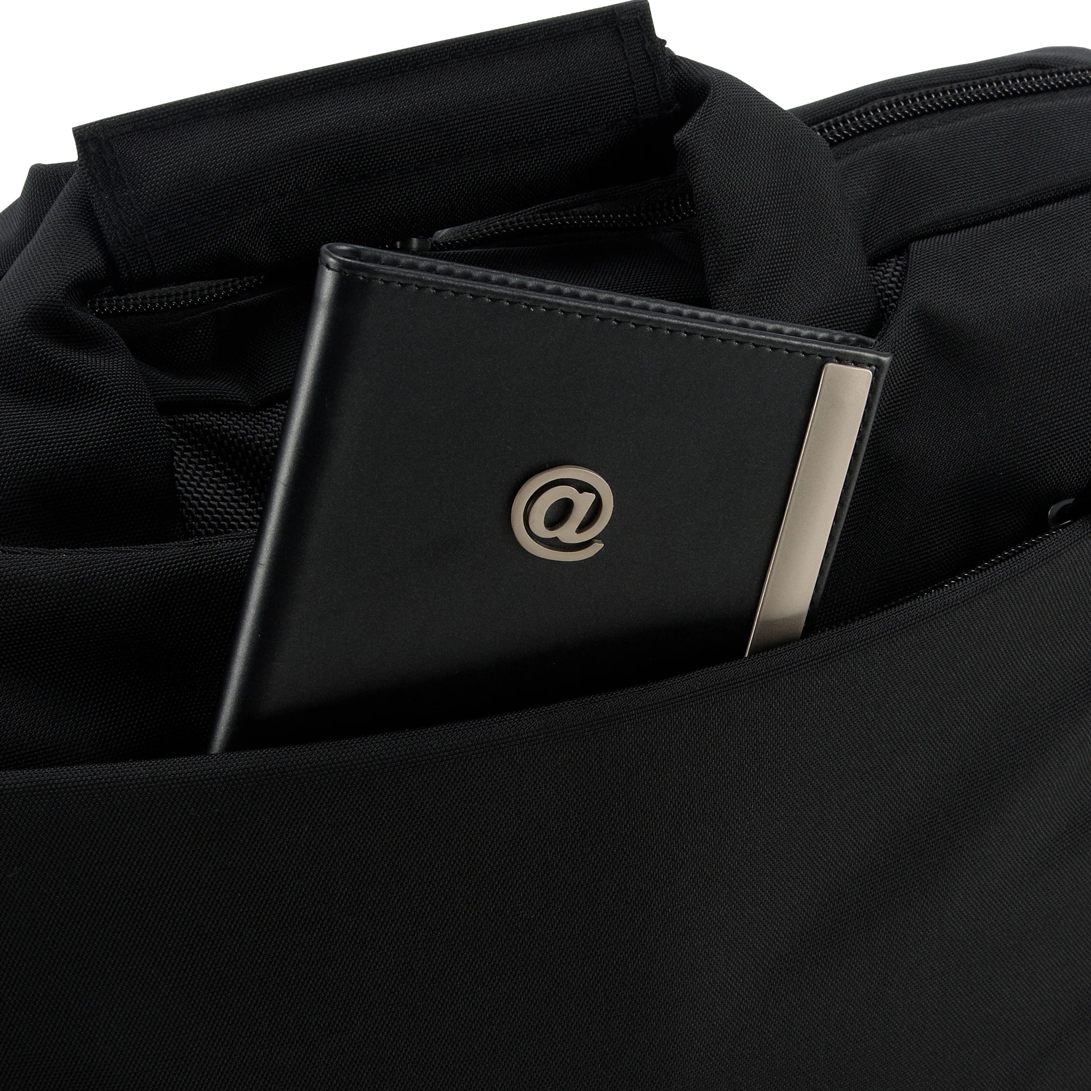 Dermata business laptop folder 40 cm - black