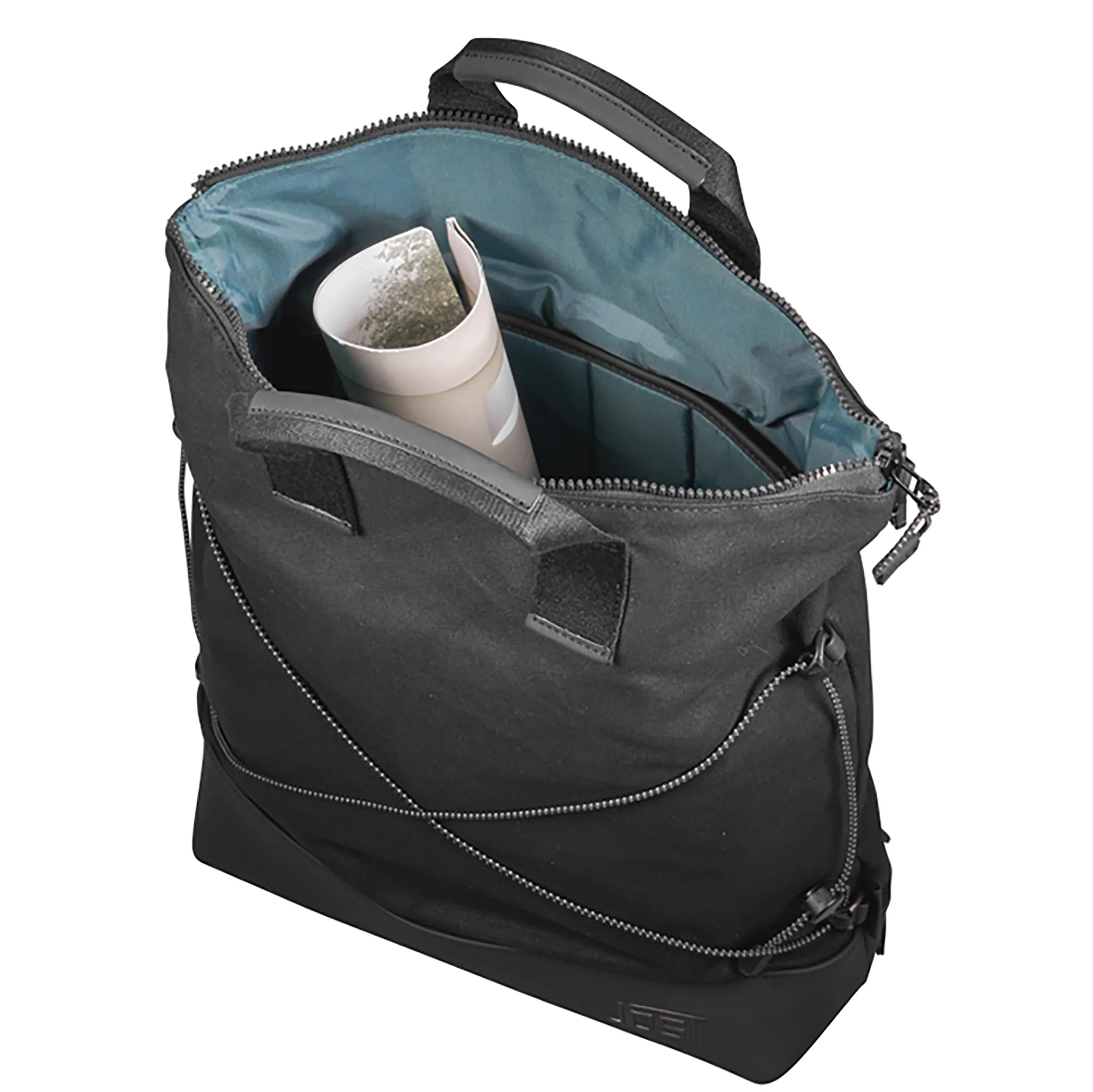 Jost Ystad XChange Bag shoulder bag backpack function 40 cm - black