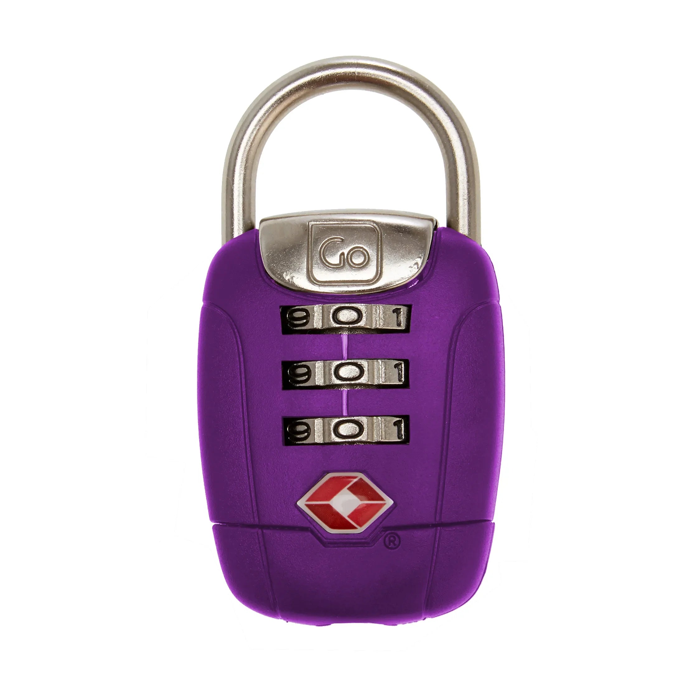Design Go travel accessories combination lock with twist mechanism - pink