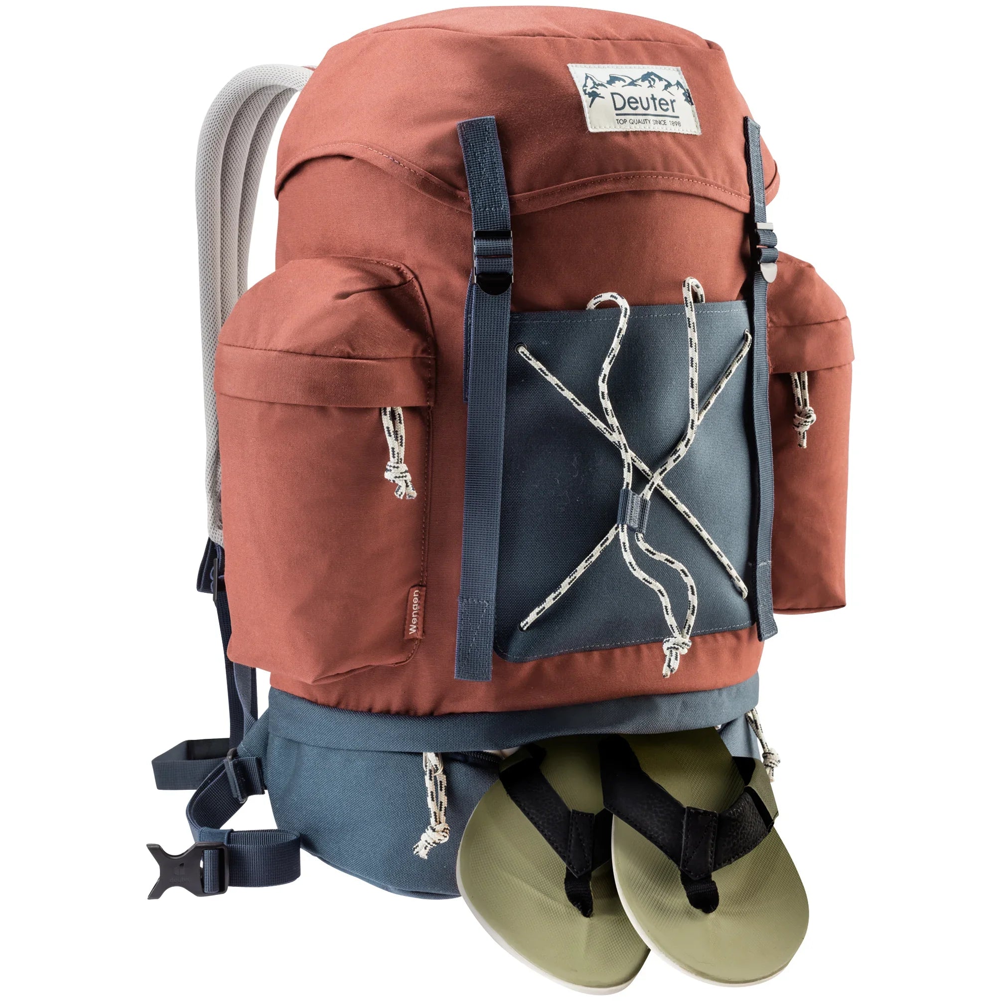 Deuter Daypack Wengen Lifestyle Backpack 52 cm - Redwood-Ink