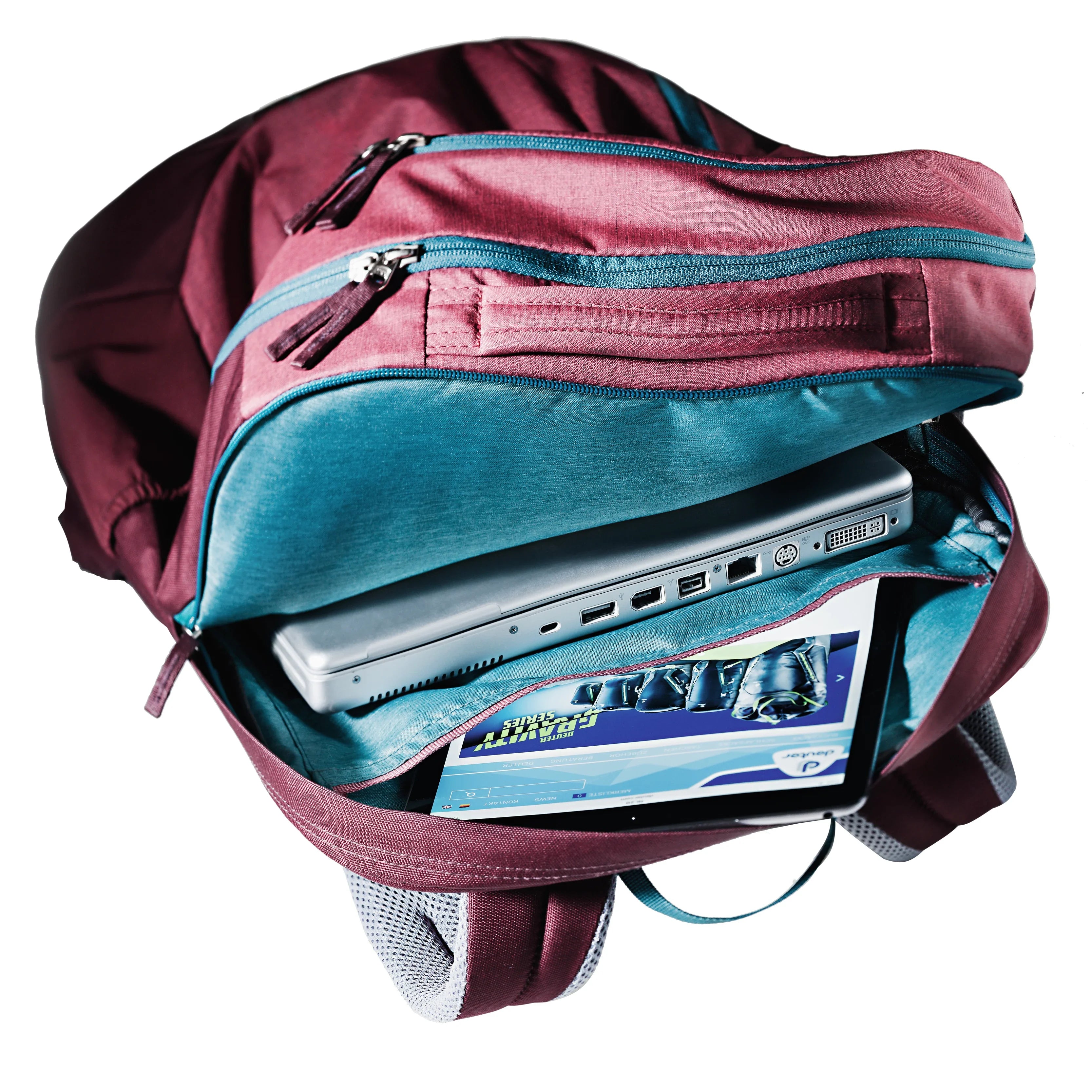 Deuter Daypack Giga SL Backpack 48 cm Currant Redwood