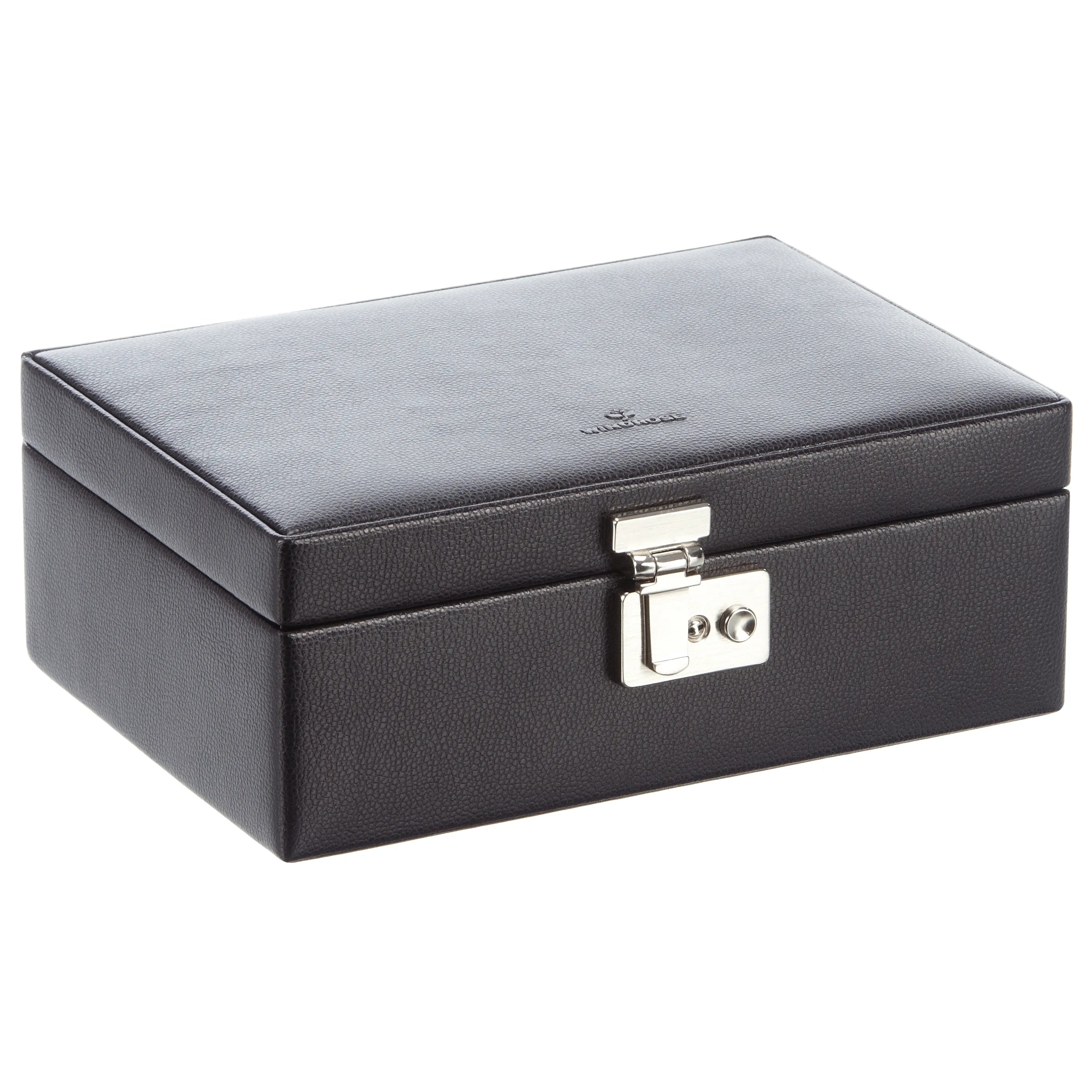 Windrose Beluga watch box for 10 watches 24 cm - black