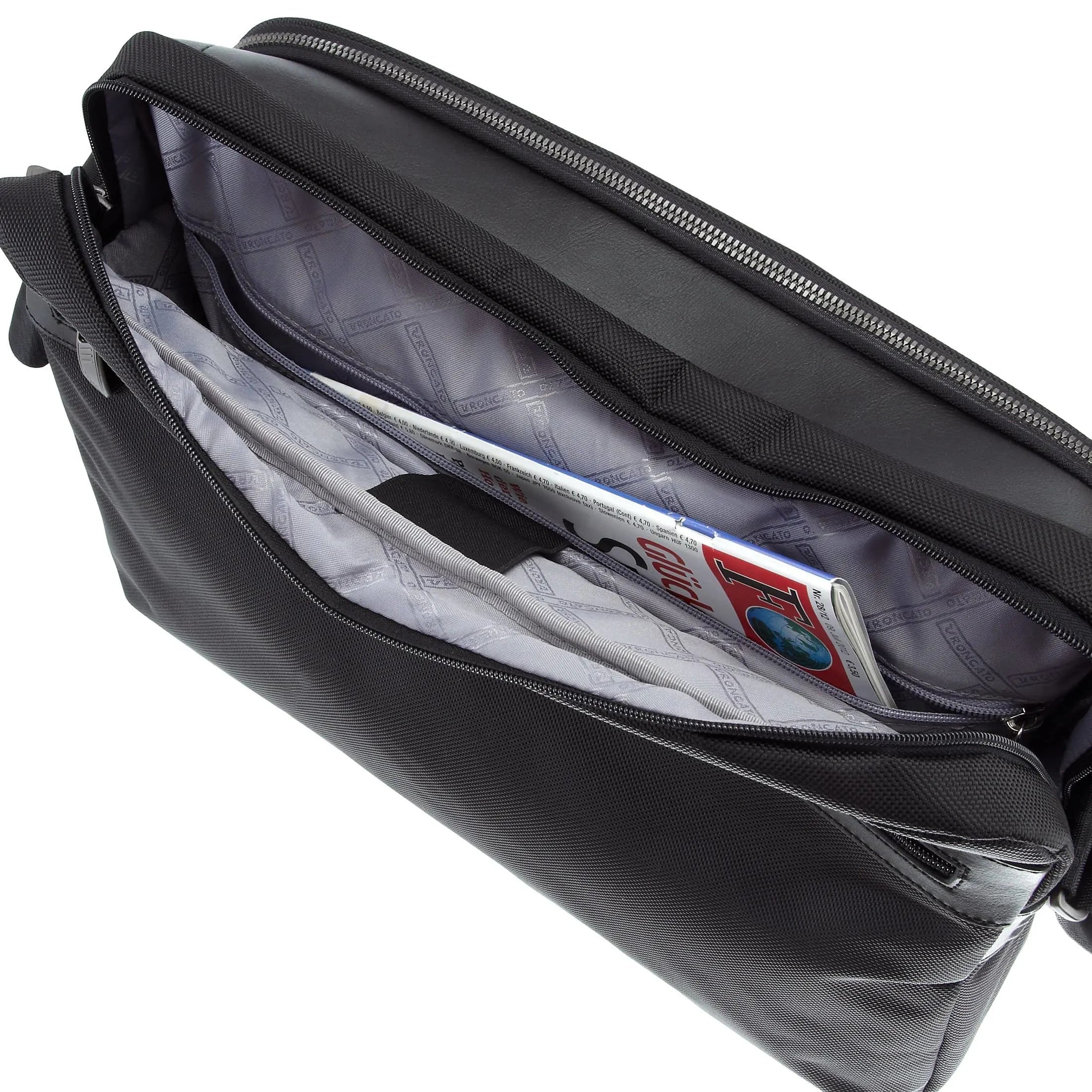 Roncato Heritage Messenger Bag 40 cm - nero