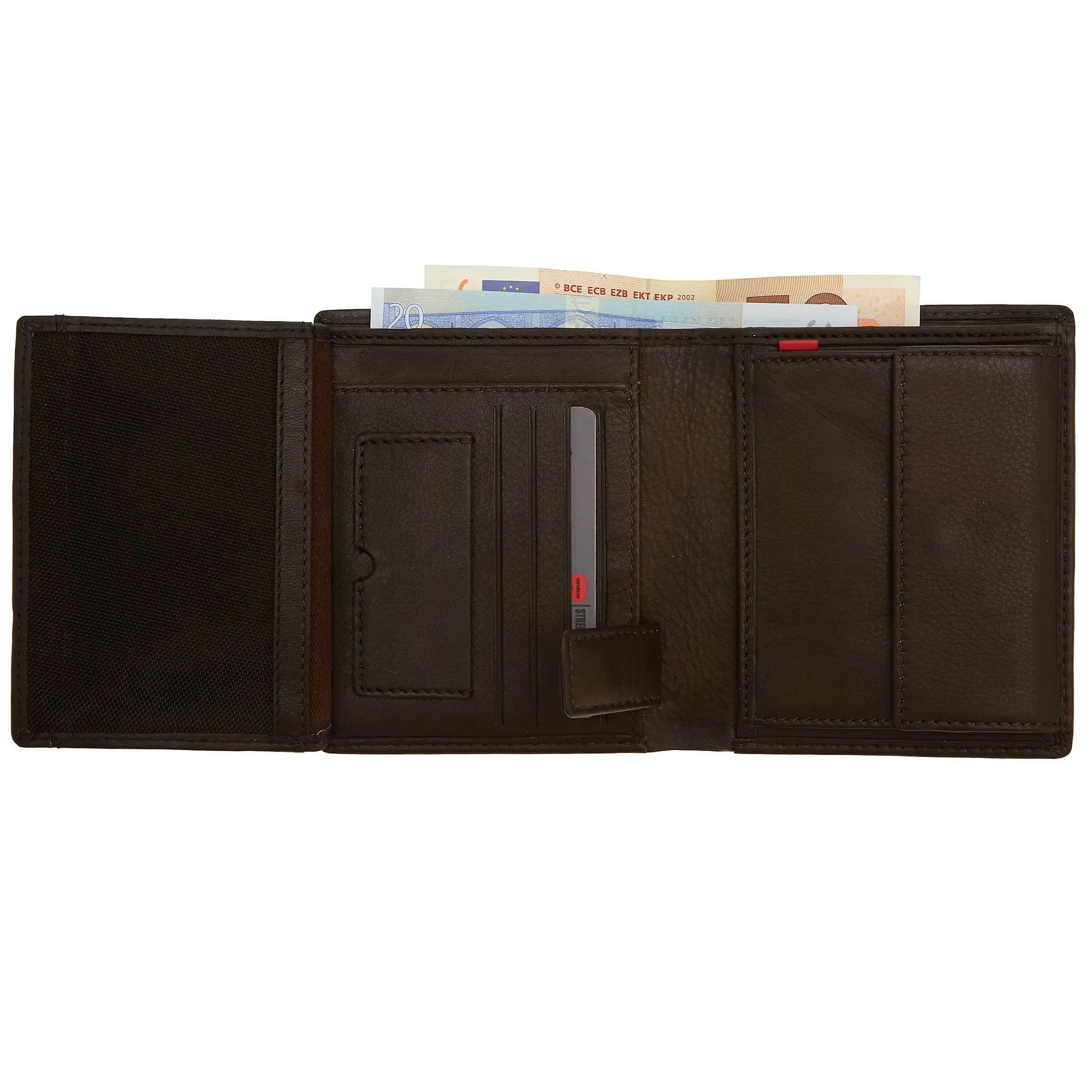 Strellson Oxford Circus Billfold V8 Hochformatbörse 13 cm - black