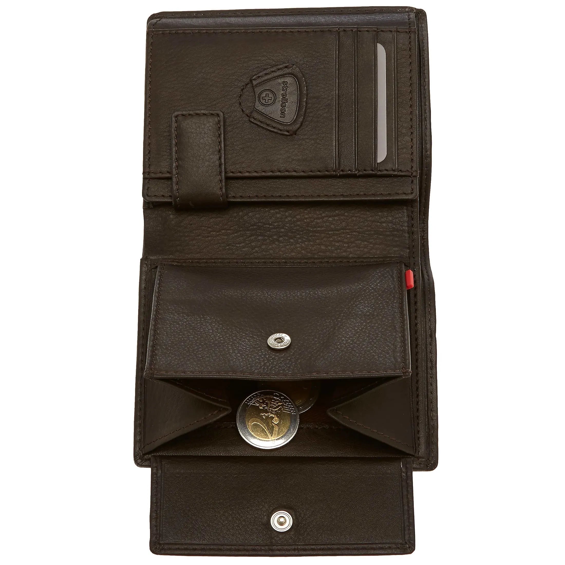 Strellson Oxford Circus Billfold V8 Hochformatbörse 13 cm - black
