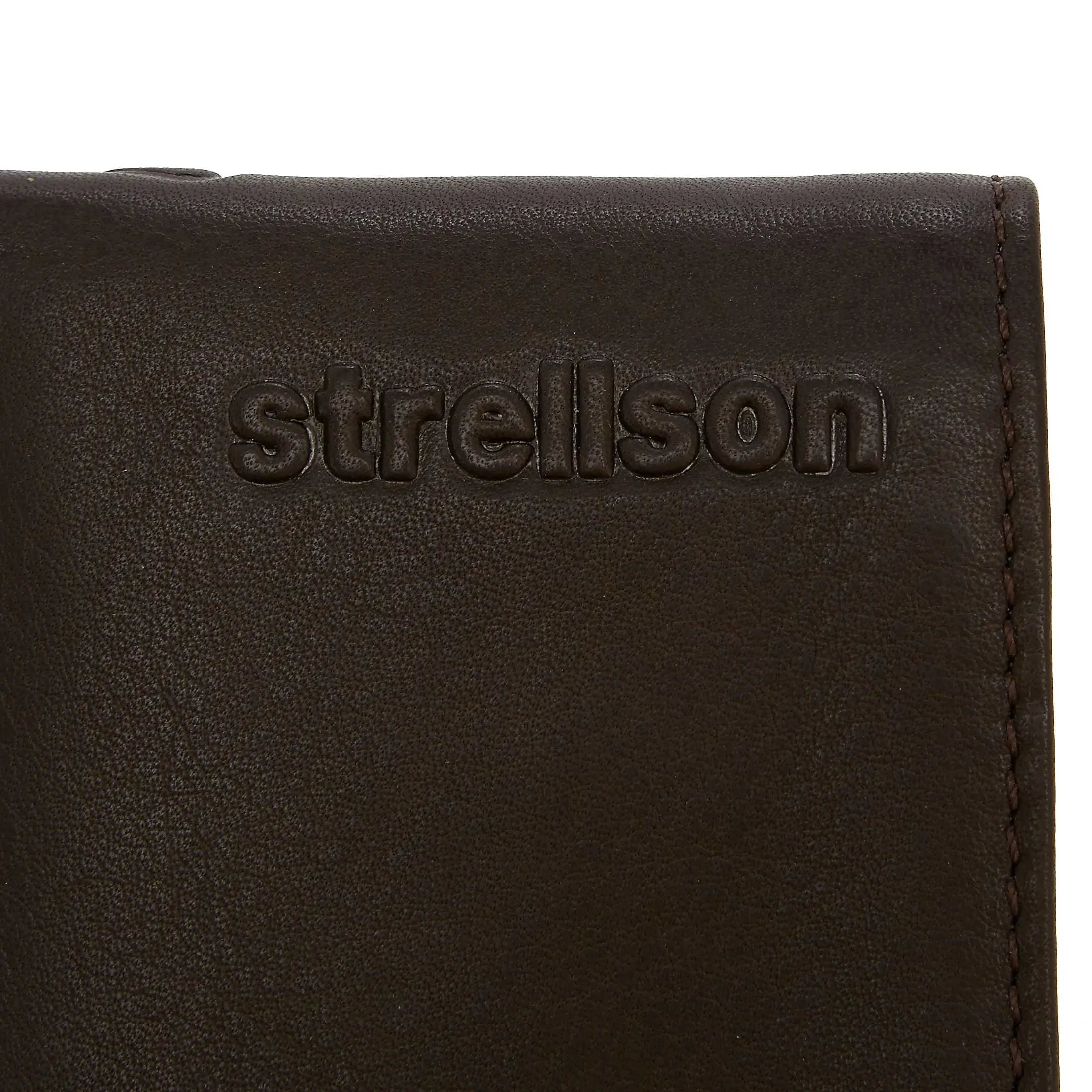 Strellson Oxford Circus Billfold H2 wallet 10 cm - dark brown