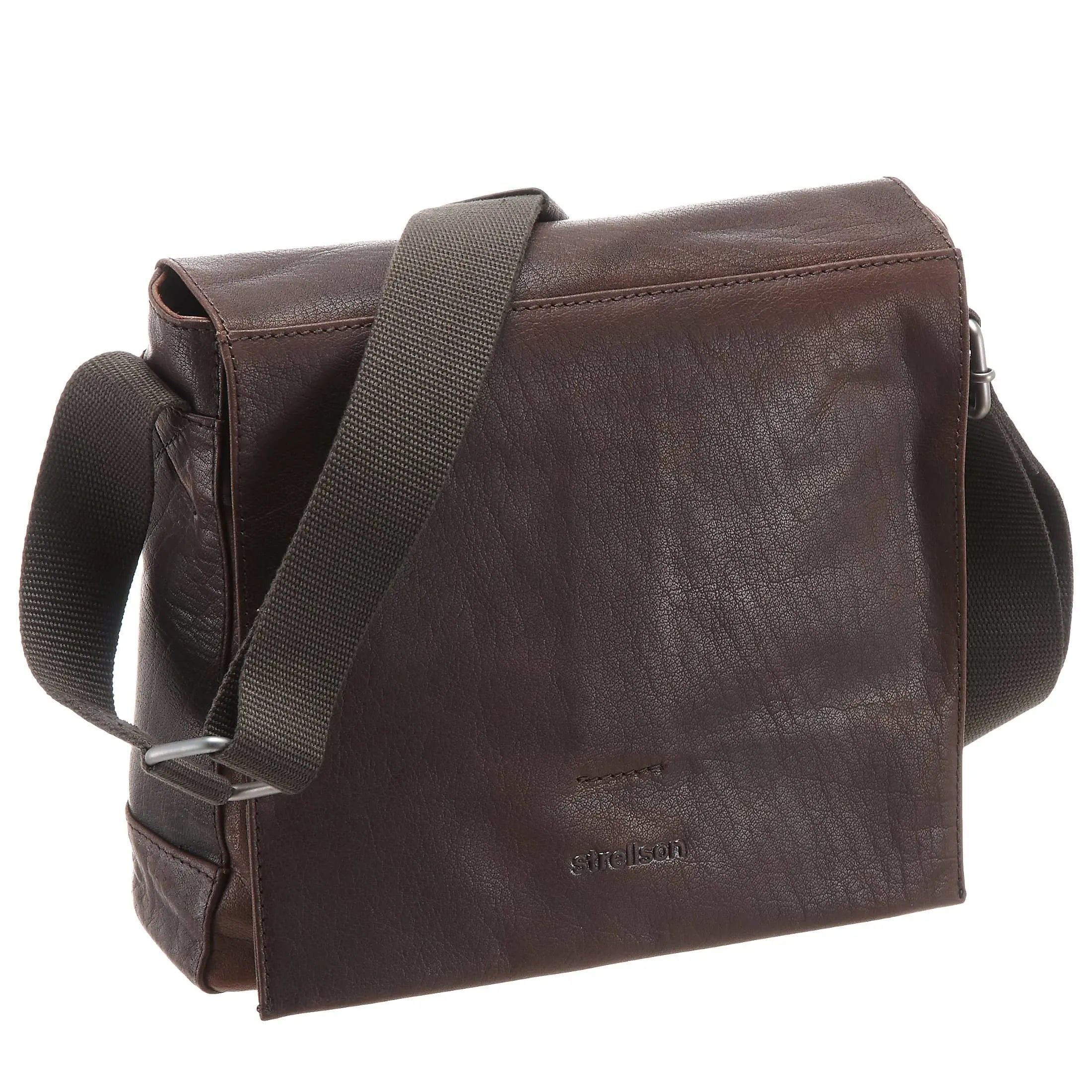 Strellson Coleman 2.0 shoulder bag SVF 28 cm - dark brown