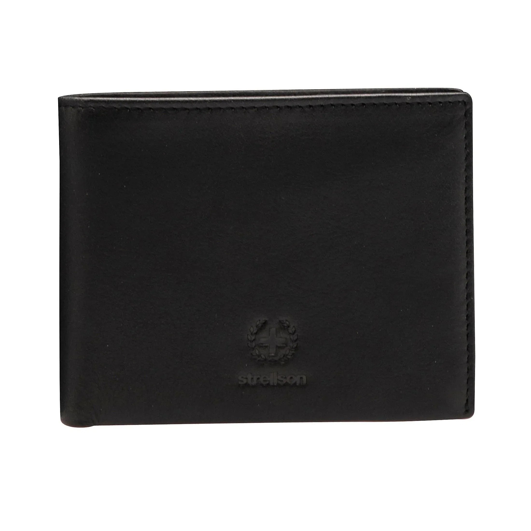 Strellson Blackwall wallet H7 12 cm - Black